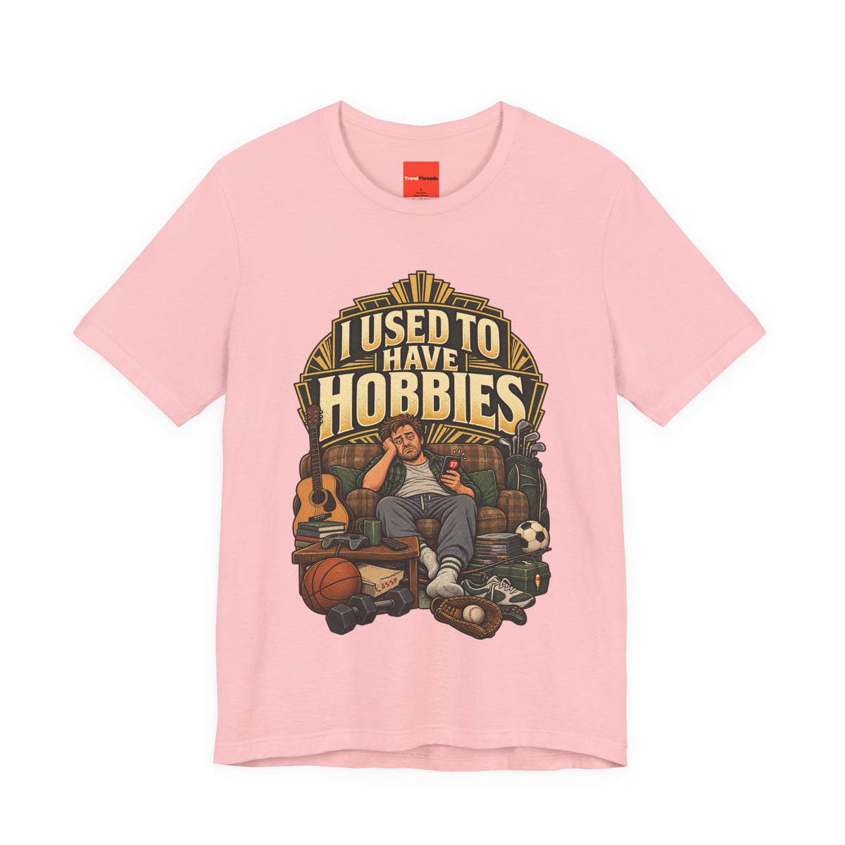 I USED TO HAVE HOBBIES Funny Retro Vintage T-Shirt