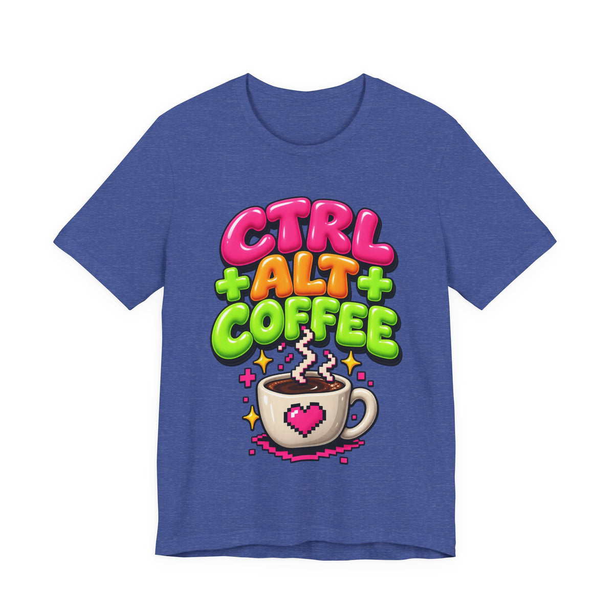 CTRL + ALT + COFFEE Funny Programmer T-Shirt