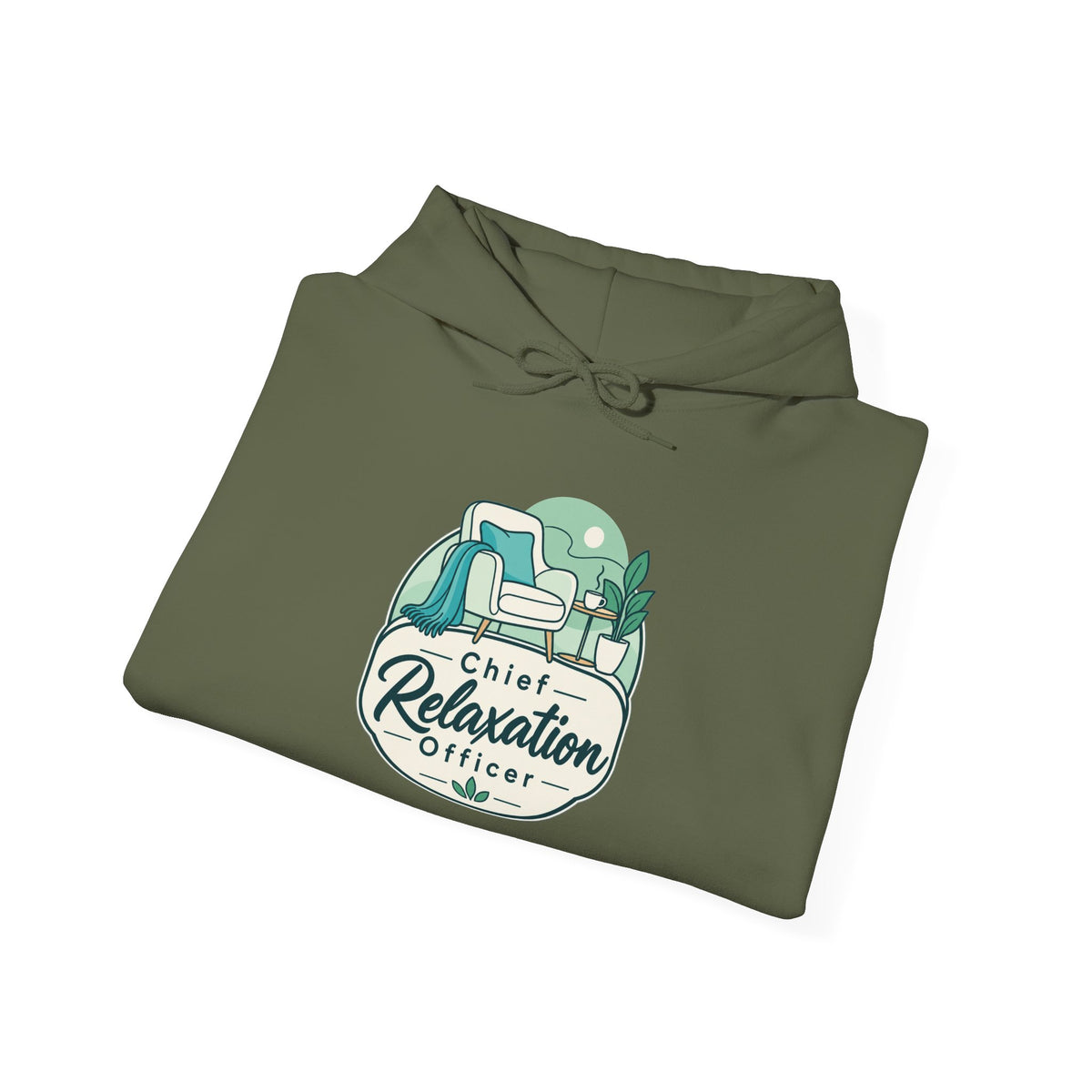 Chief Relaxation Officer Funny Office Hoodie
