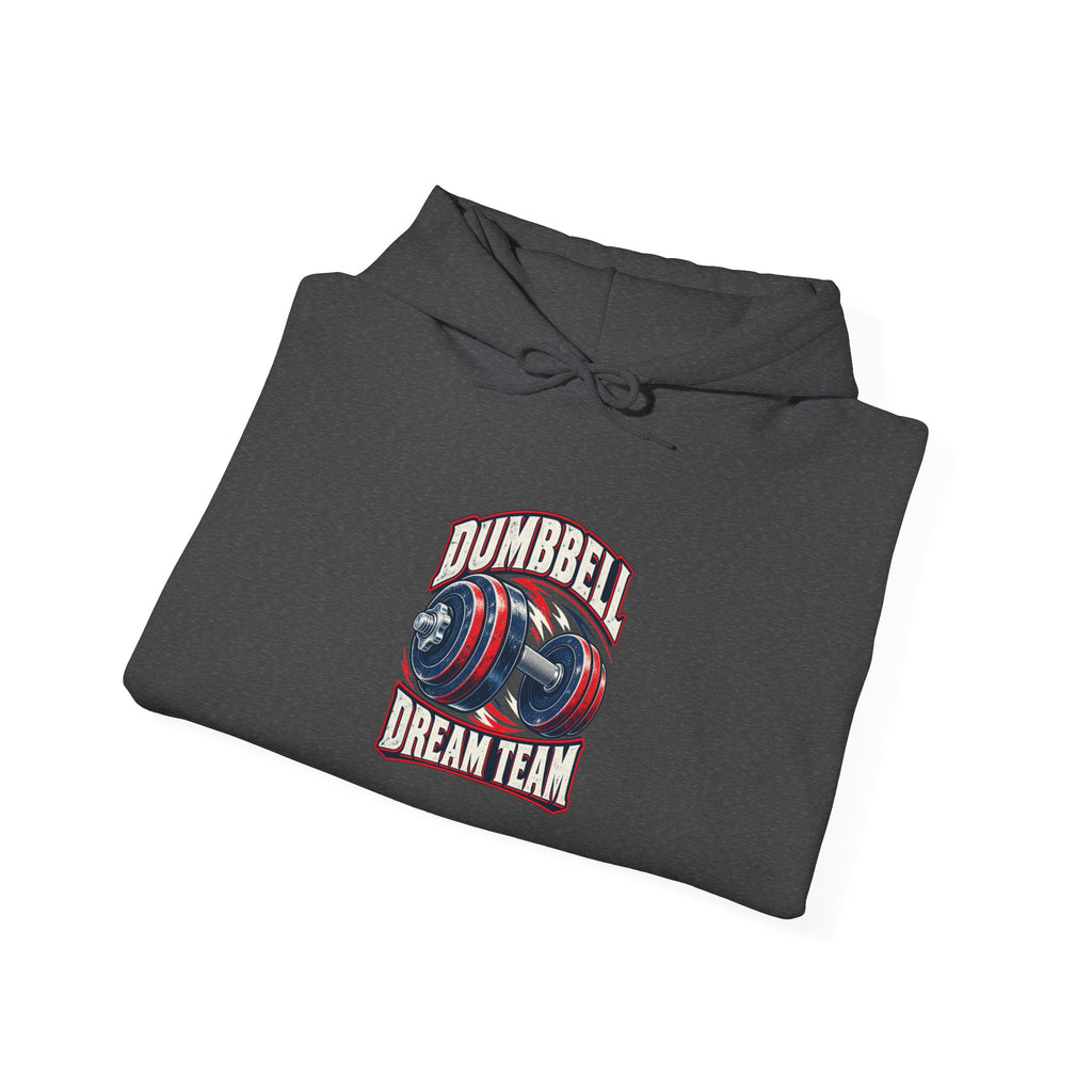 Dumbbell Dream Team Funny Fitness Hoodie