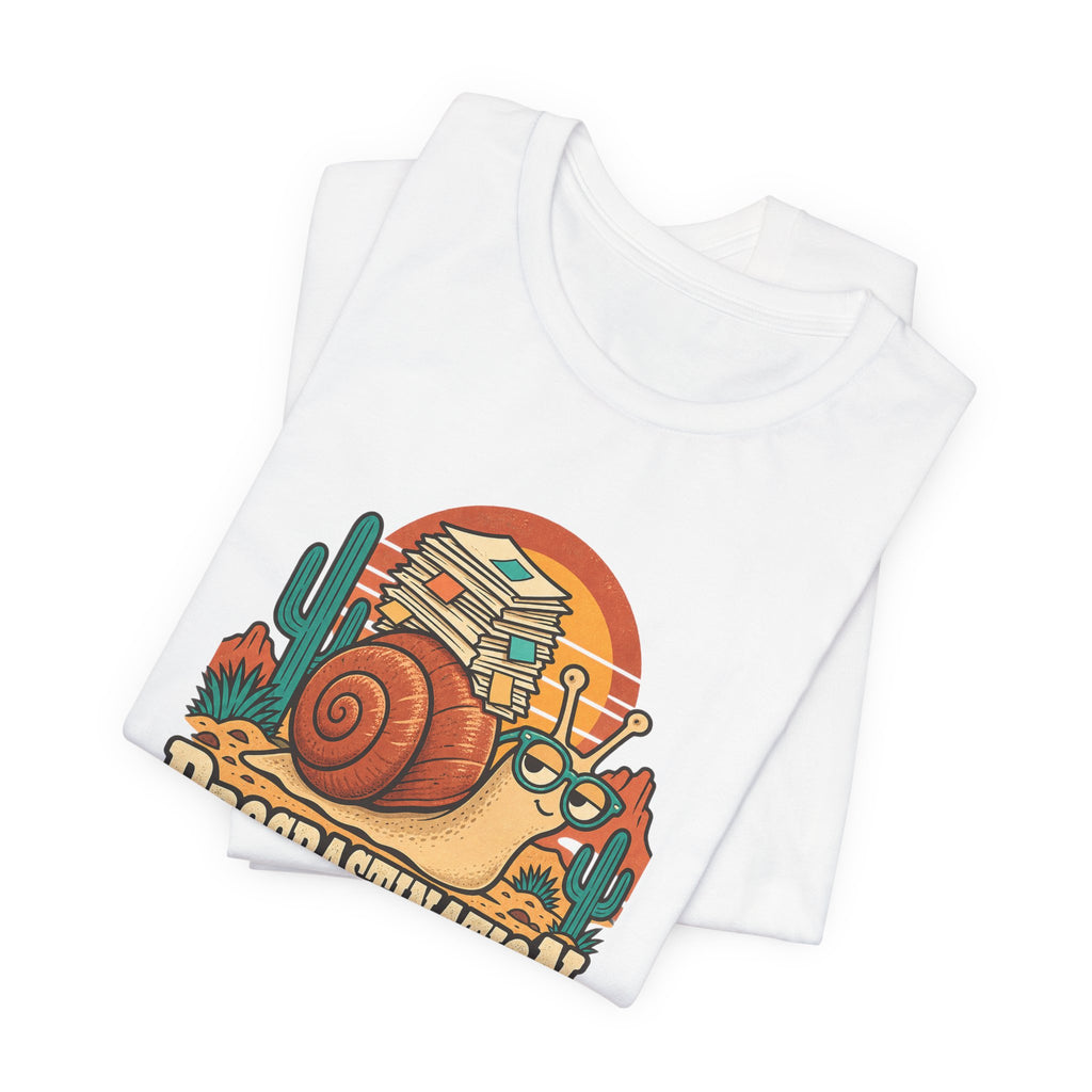 Procrastination Level: Expert Funny Student T-Shirt