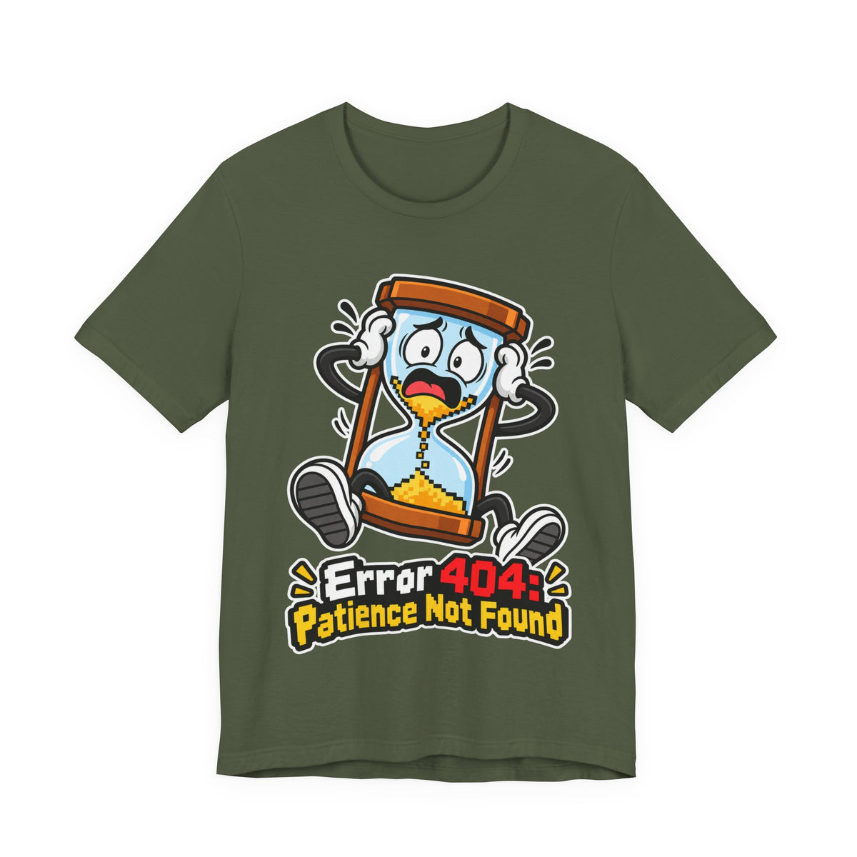 Error 404: Patience Not Found Funny Tech T-Shirt