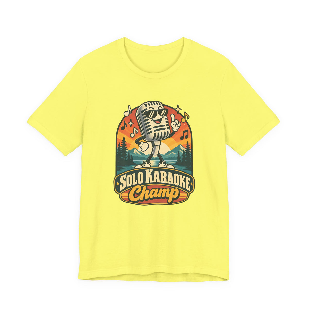 Solo Karaoke Champ Funny Karaoke T-Shirt