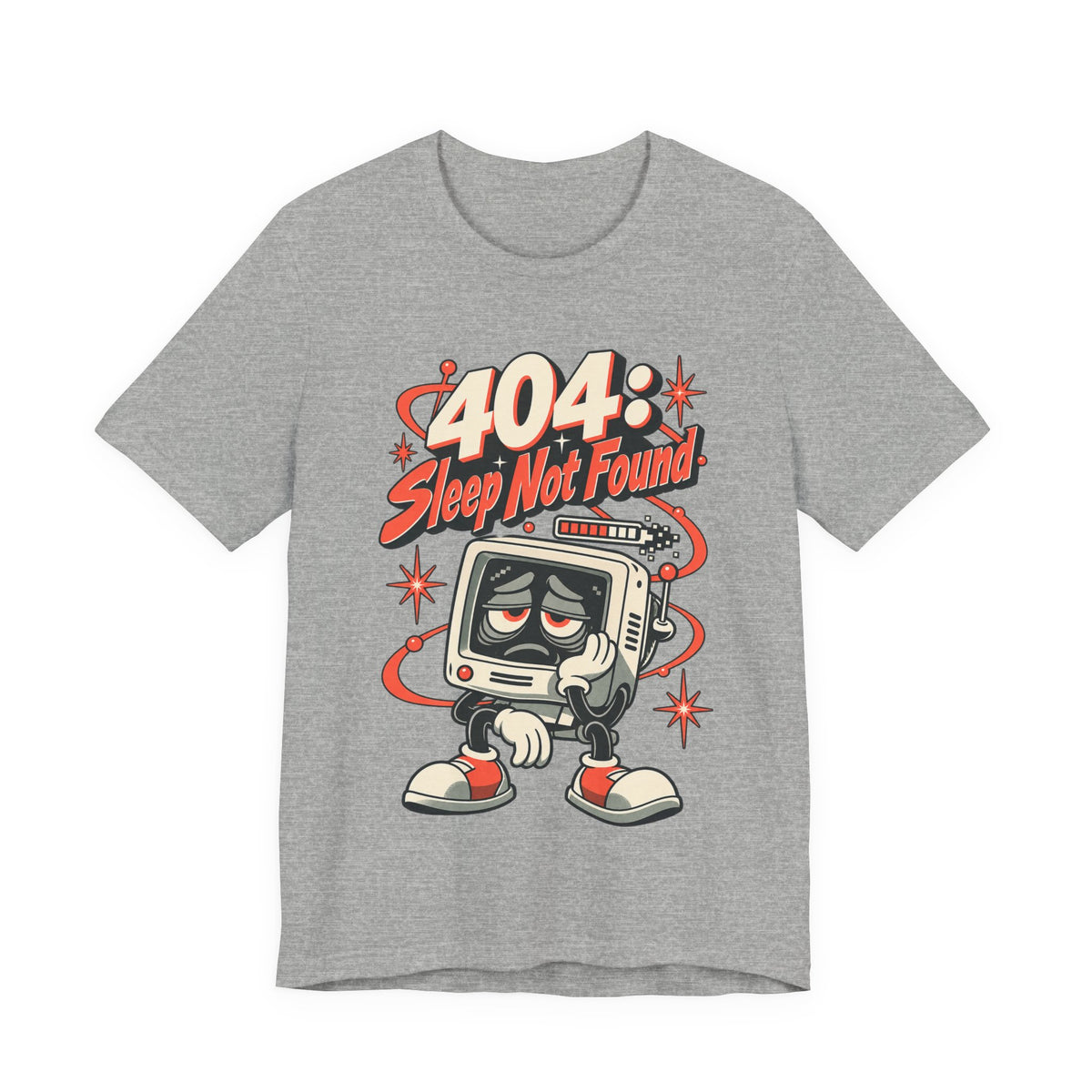 404: Sleep Not Found Funny Programmer T-Shirt