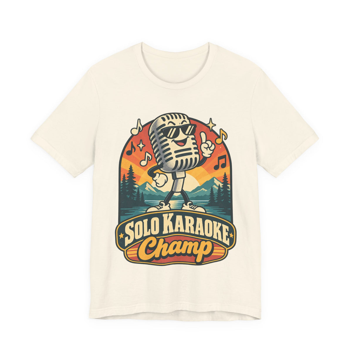 Solo Karaoke Champ Funny Karaoke T-Shirt