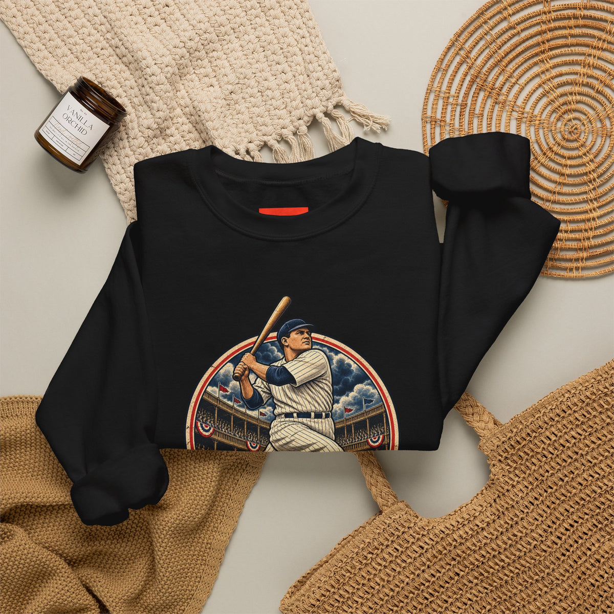 Legendary Swings, Zero Followers Funny Baseball Sweatshirt