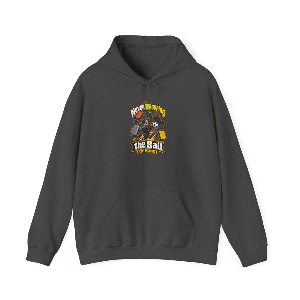 Never Dropping the Ball (Or Bags) Funny Baggage Handler Hoodie