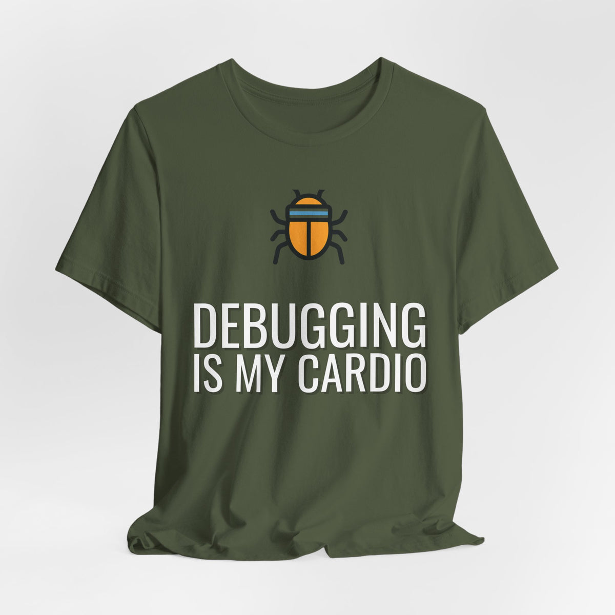Debugging Is My Cardio Funny Programmer T-Shirt