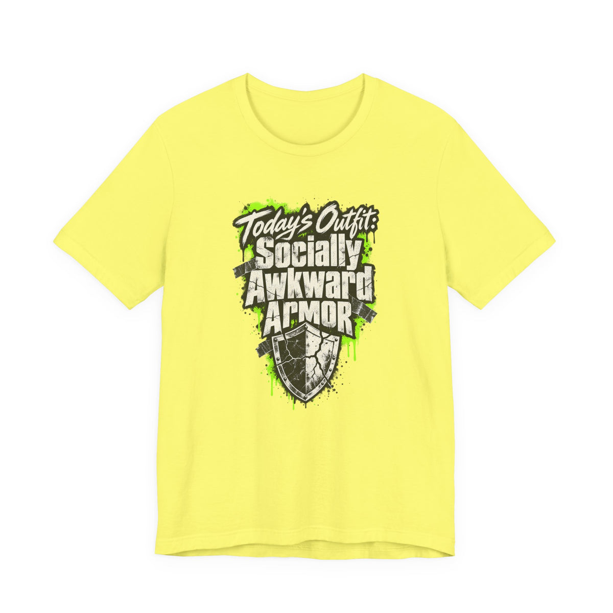 Today’s Outfit: Socially Awkward Armor Funny Introvert T-Shirt