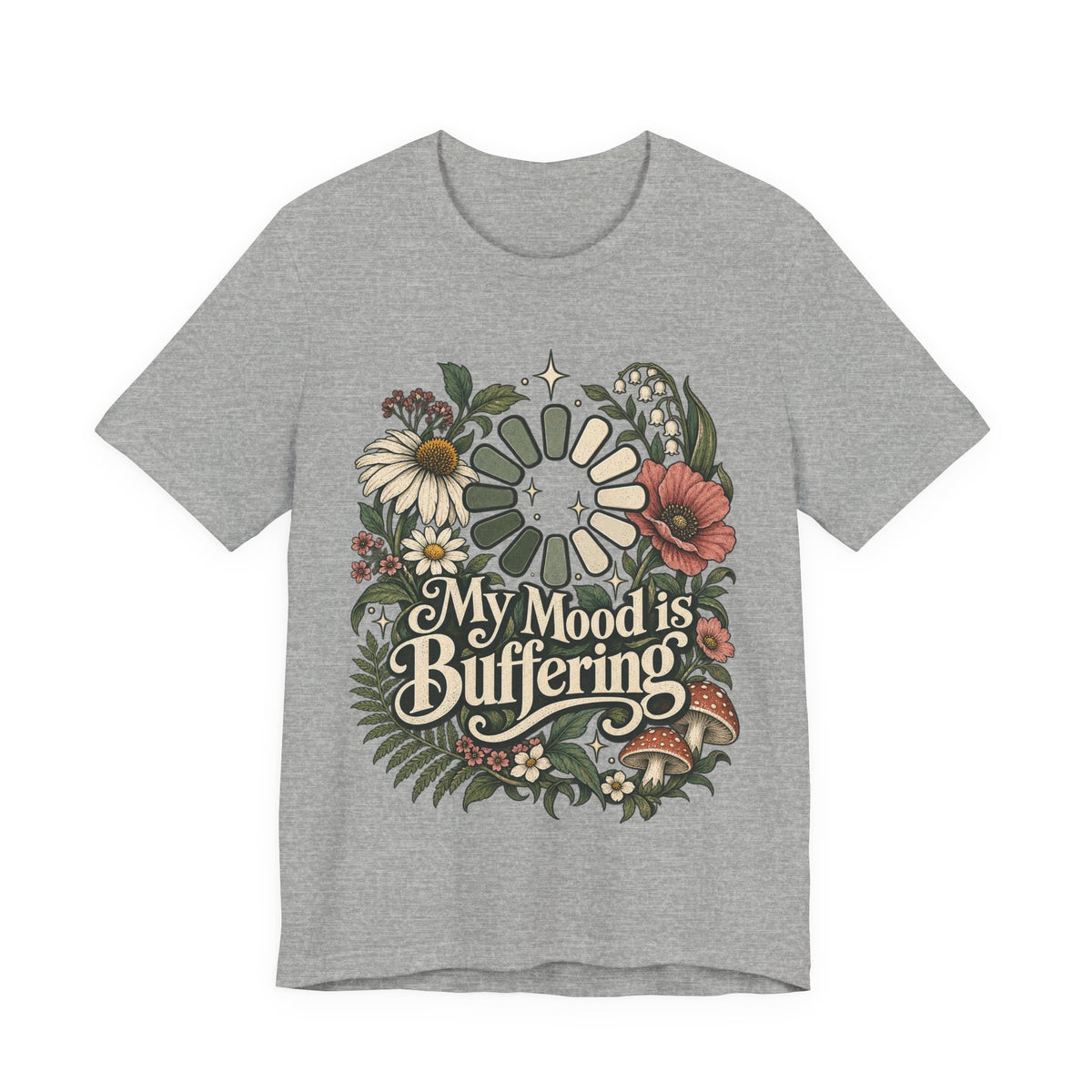 My Mood is Buffering Funny Tech T-Shirt