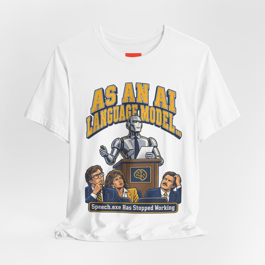 Speech.exe Has Stopped Working Funny Programmer T-Shirt