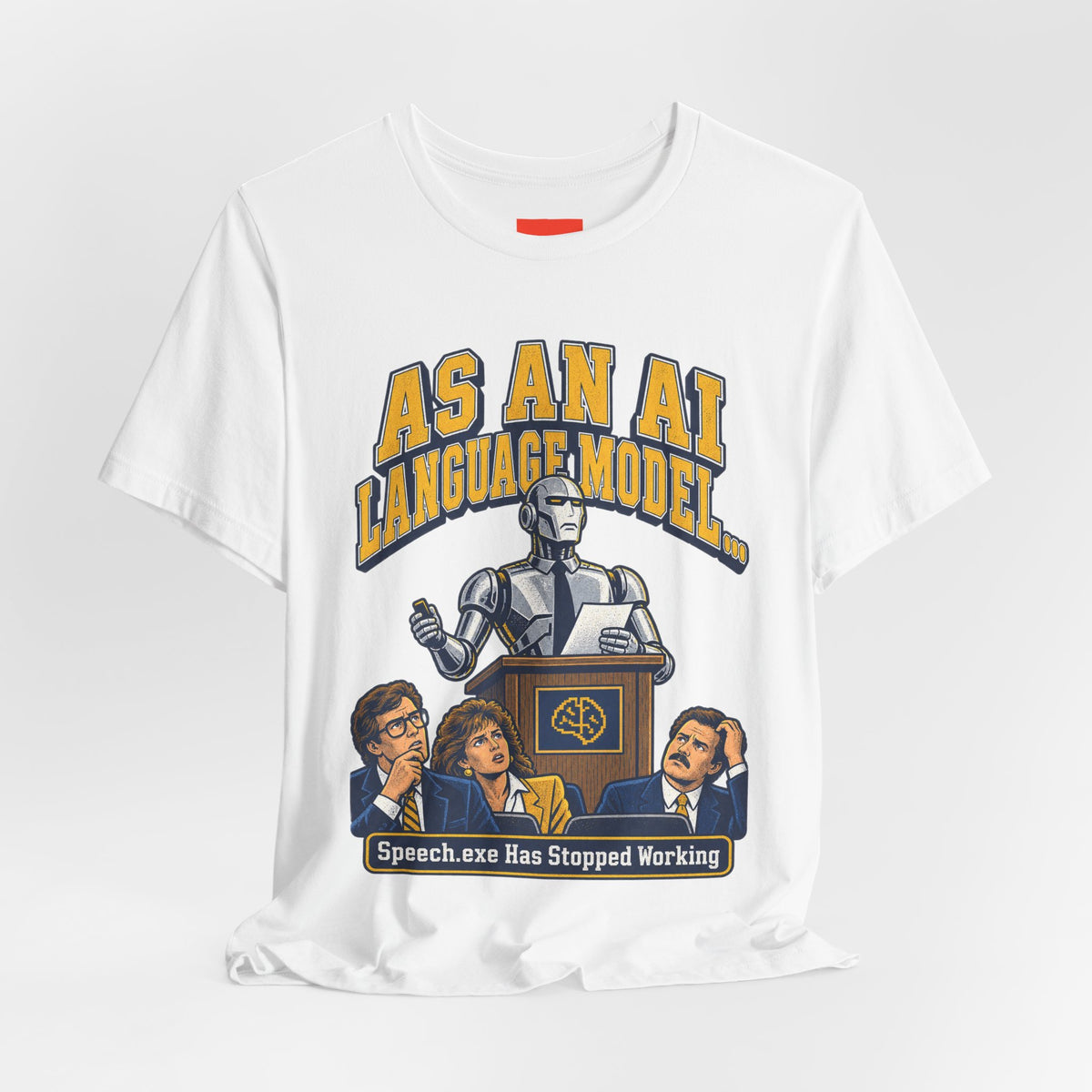 Speech.exe Has Stopped Working Funny Programmer T-Shirt