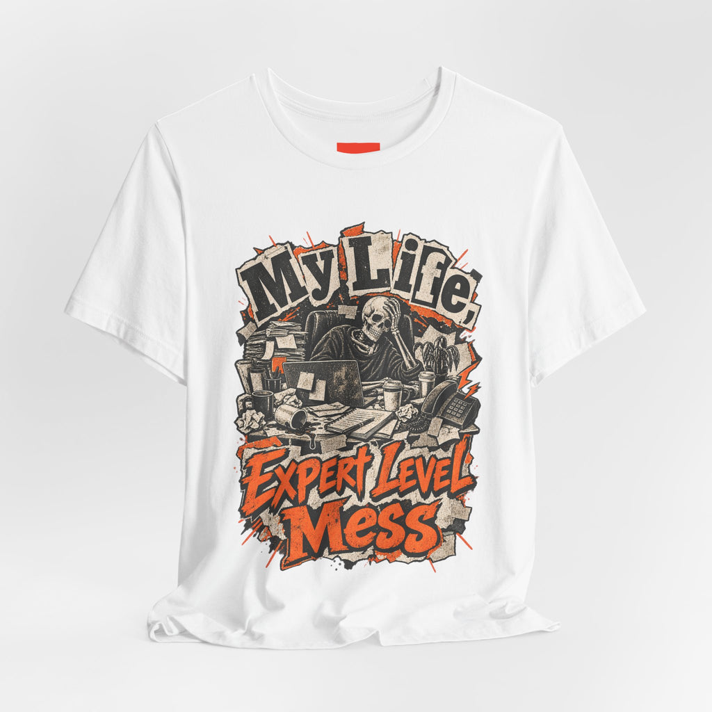 My Life, Expert Level Mess Funny Parenting T-Shirt