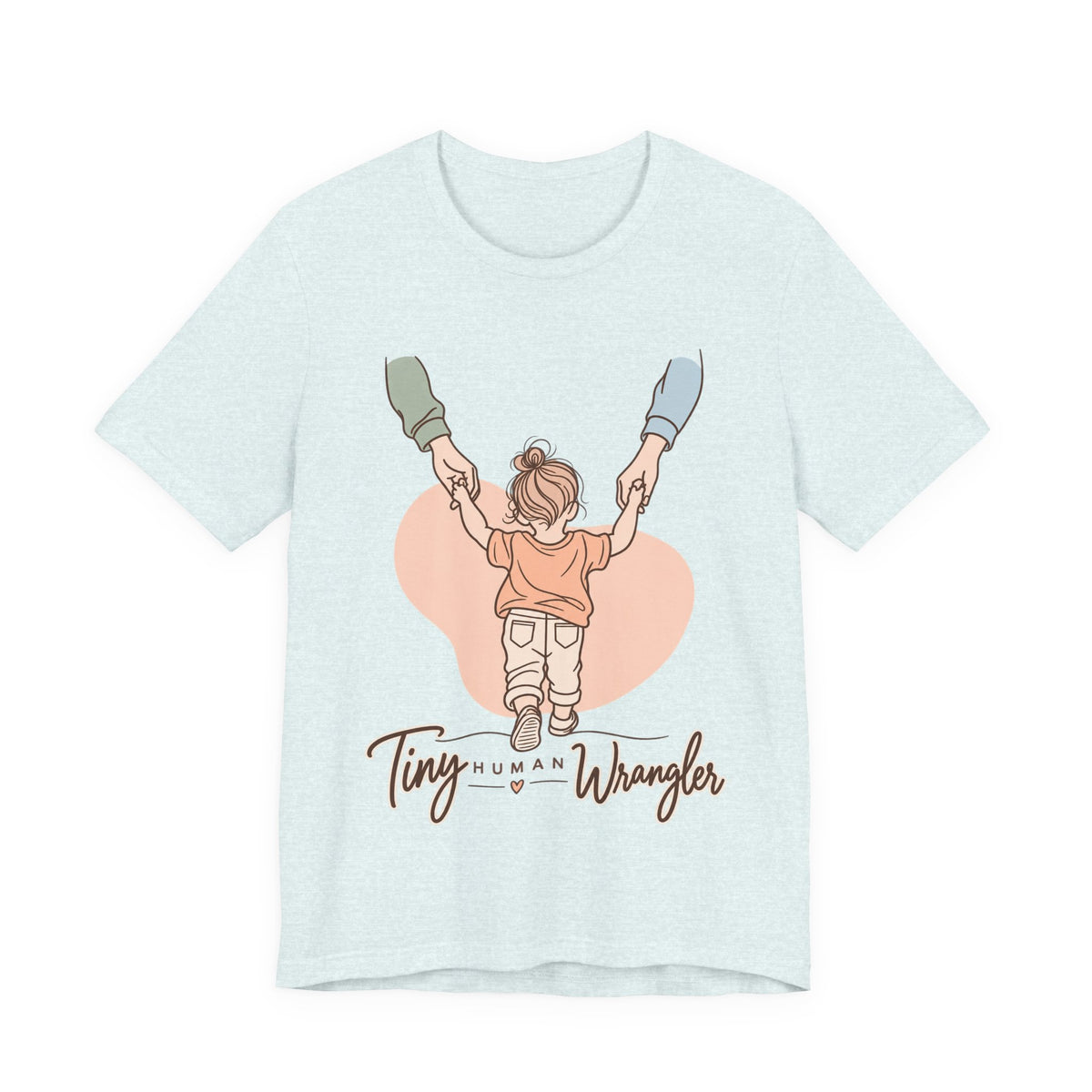 Tiny Human Wrangler Funny Parent T-Shirt