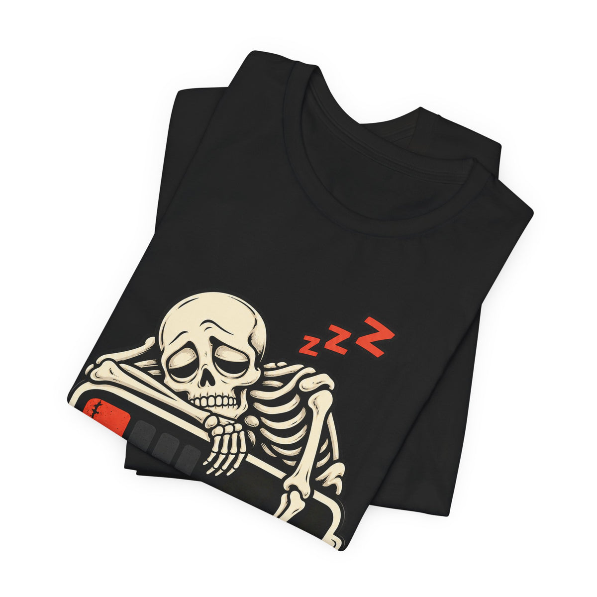 Low Battery, Mind Shutting Down Funny Self-Deprecating T-Shirt