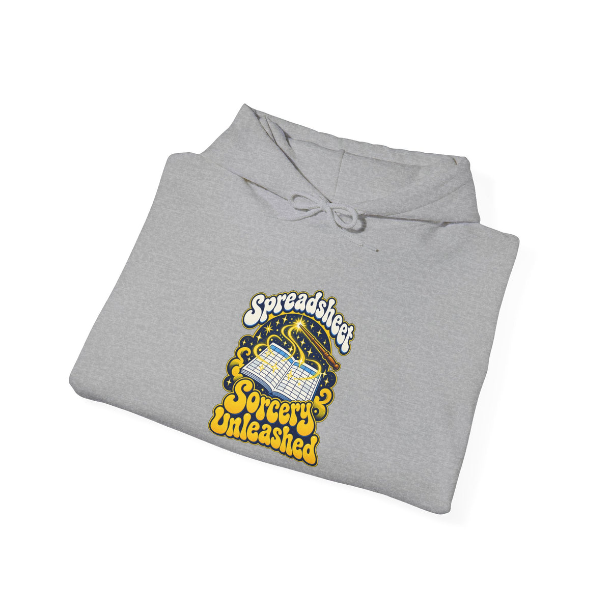 Spreadsheet Sorcery Unleashed Funny Office Humor Hoodie