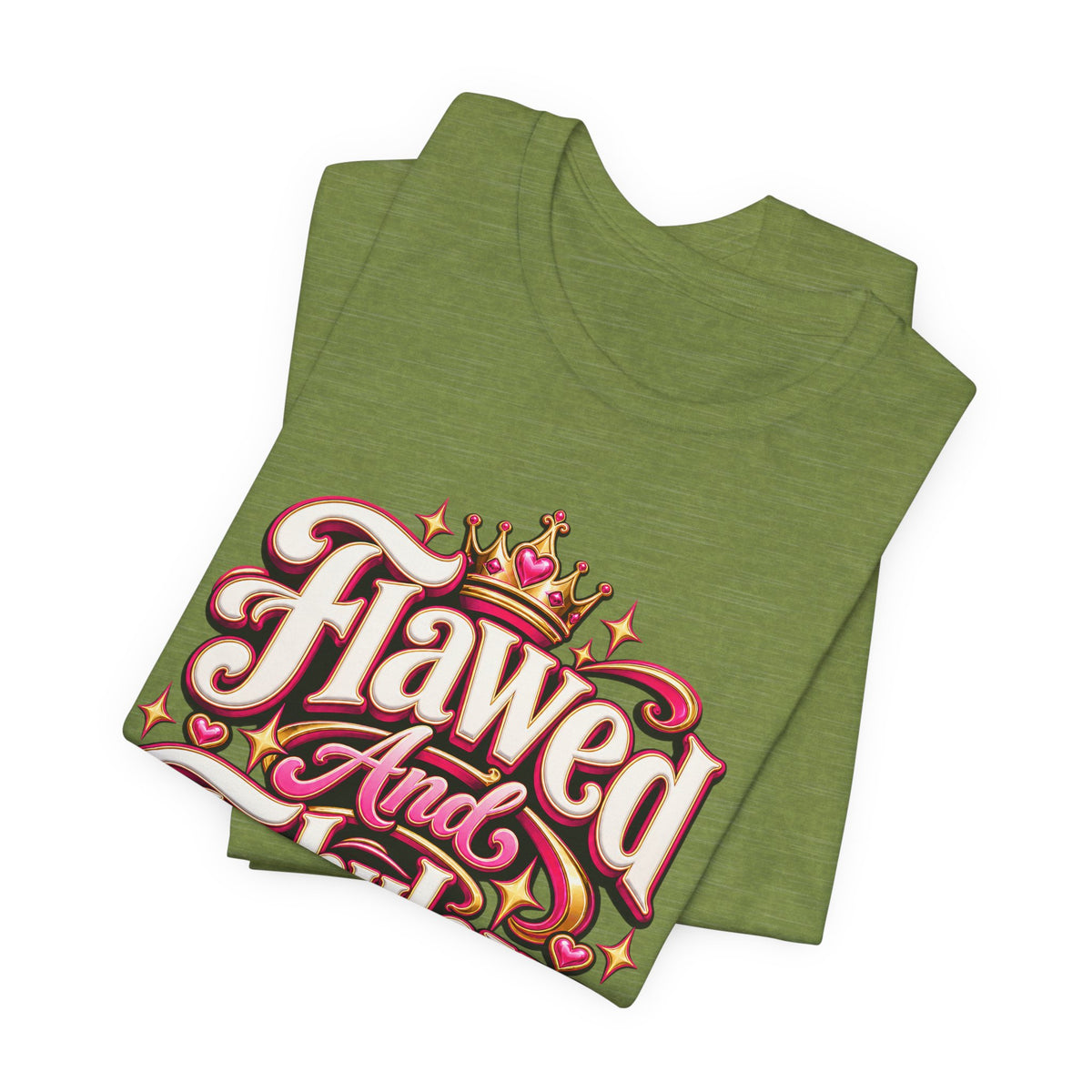 Flawed And Fabulous Funny Sarcastic Humor T-Shirt