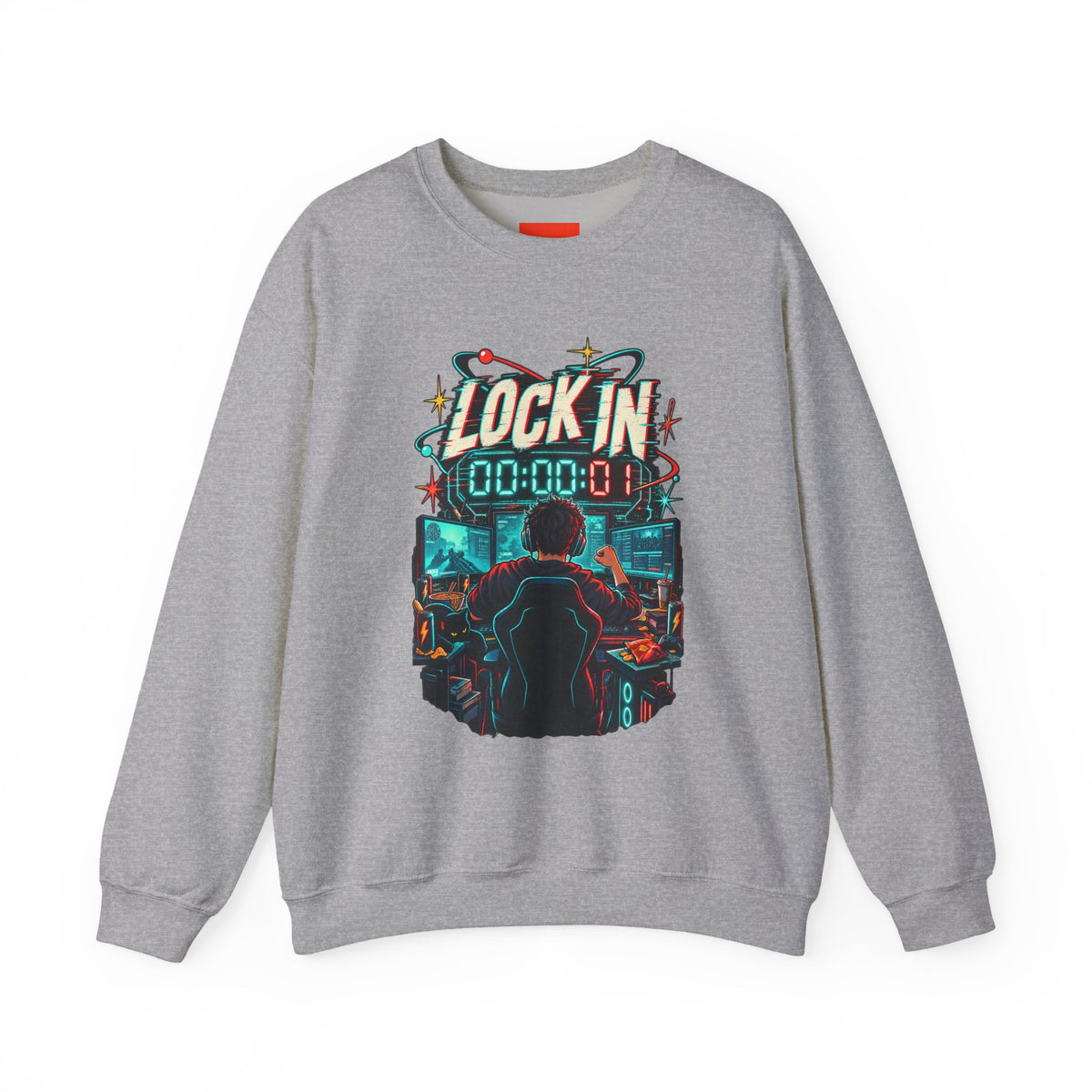 LOCK IN Funny Y2K Style General Sweatshirt