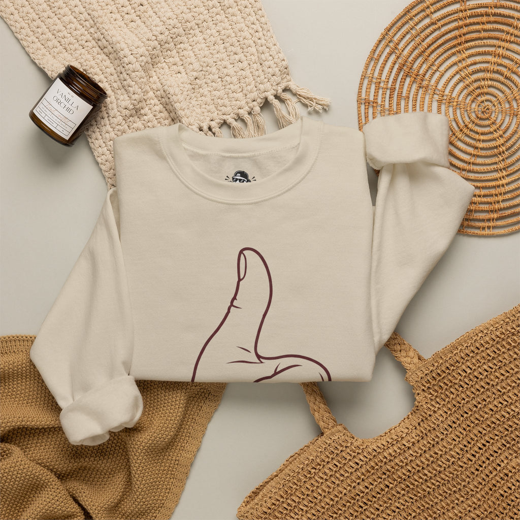 Thumbs Up Spirit Crewneck Sweatshirt