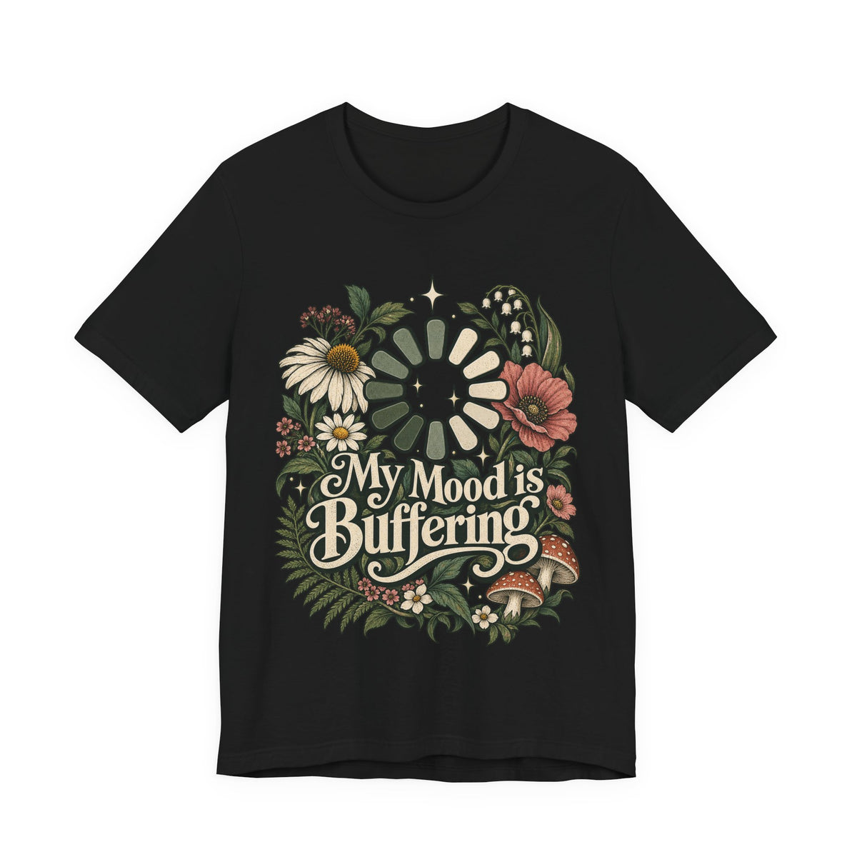 My Mood is Buffering Funny Tech T-Shirt
