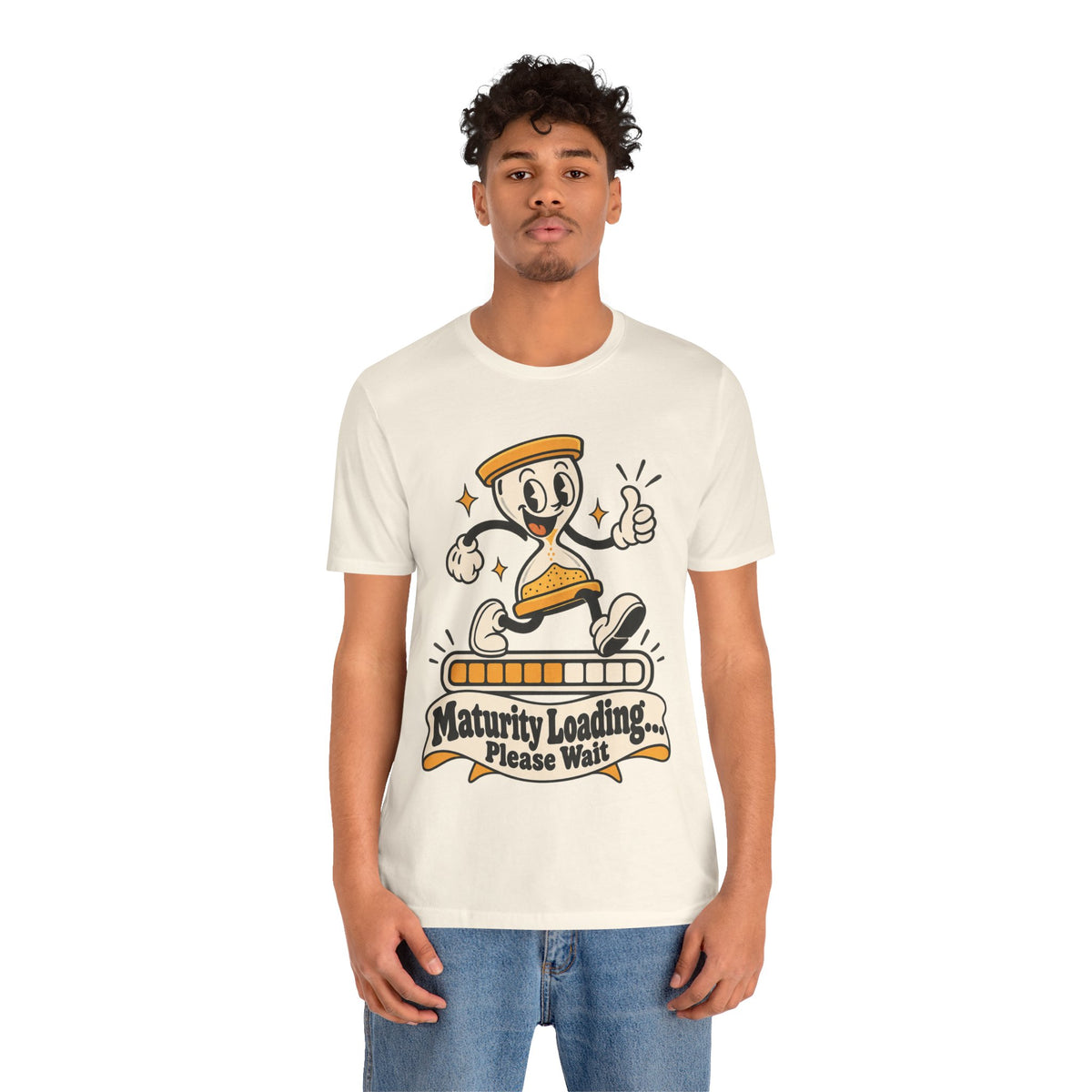 Maturity Loading... Please Wait Funny Self-Deprecating T-Shirt
