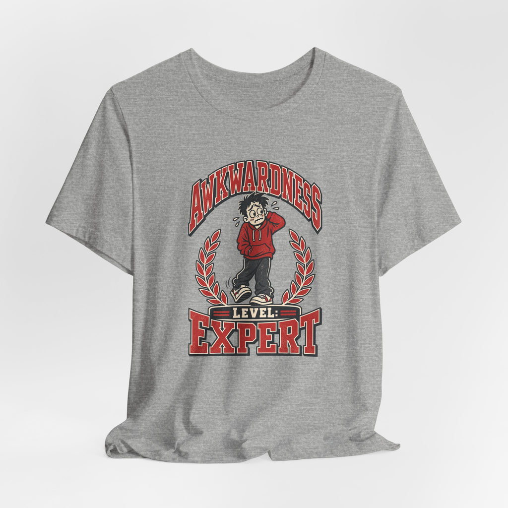Awkwardness Level: Expert Funny Introvert T-Shirt