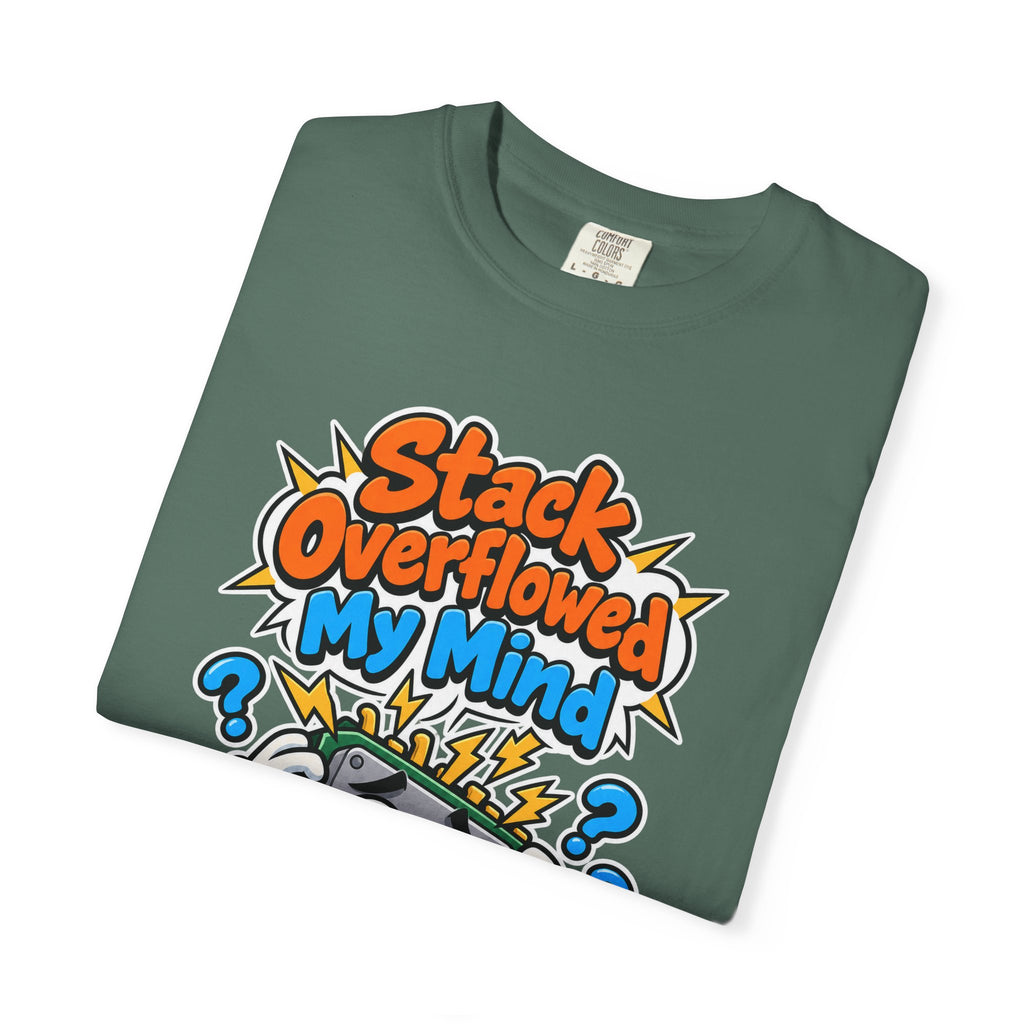Stack Overflowed My Mind Funny Programmer T-Shirt