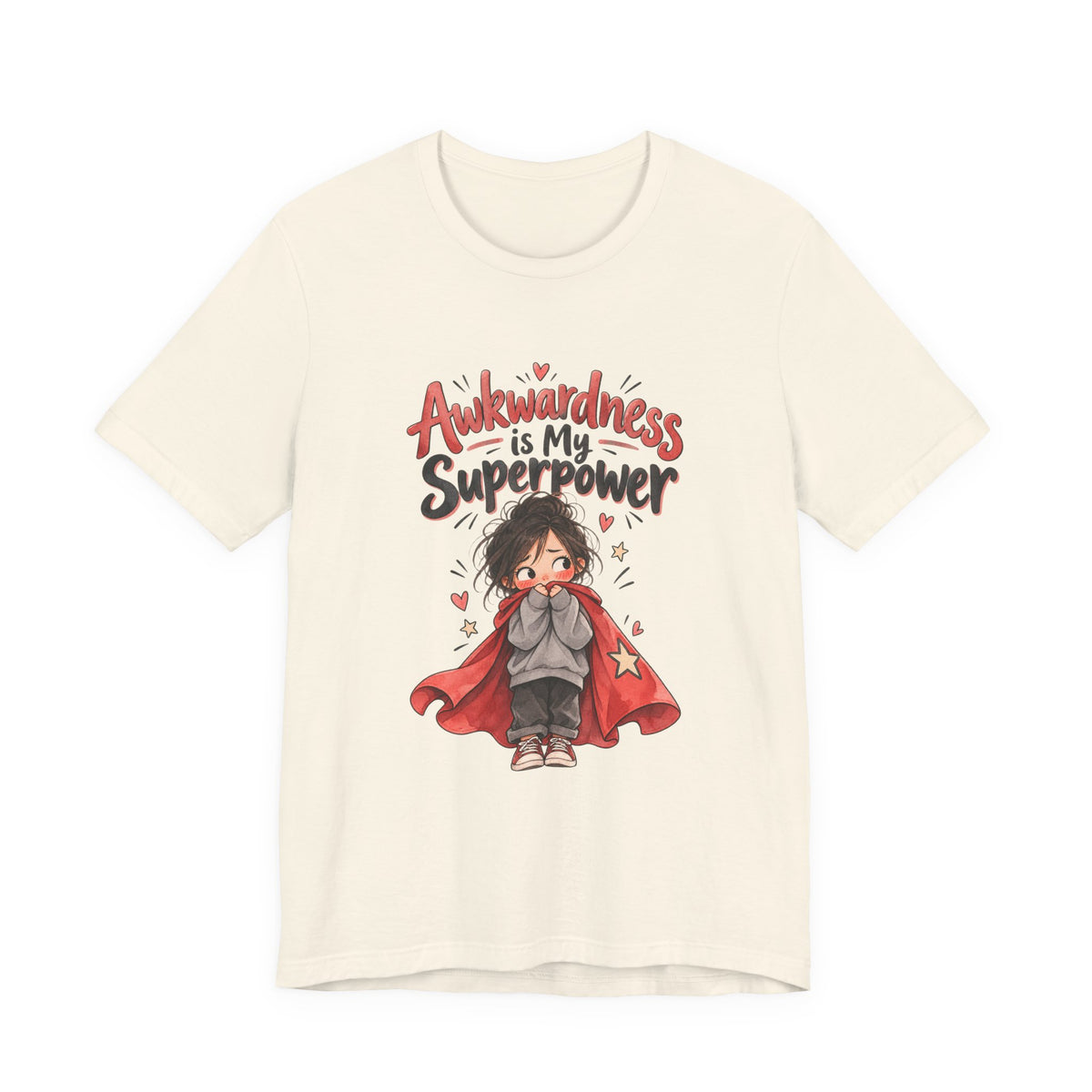 Awkwardness is My Superpower Funny Introvert T-Shirt