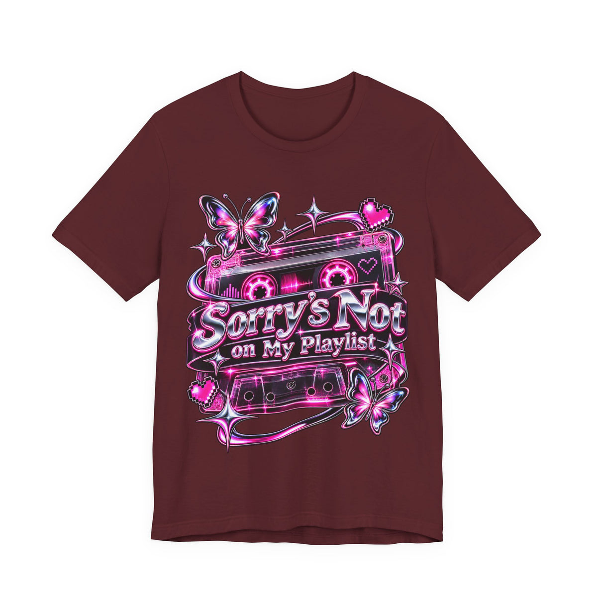 Sorry’s Not on My Playlist Funny Sarcastic Music T-Shirt