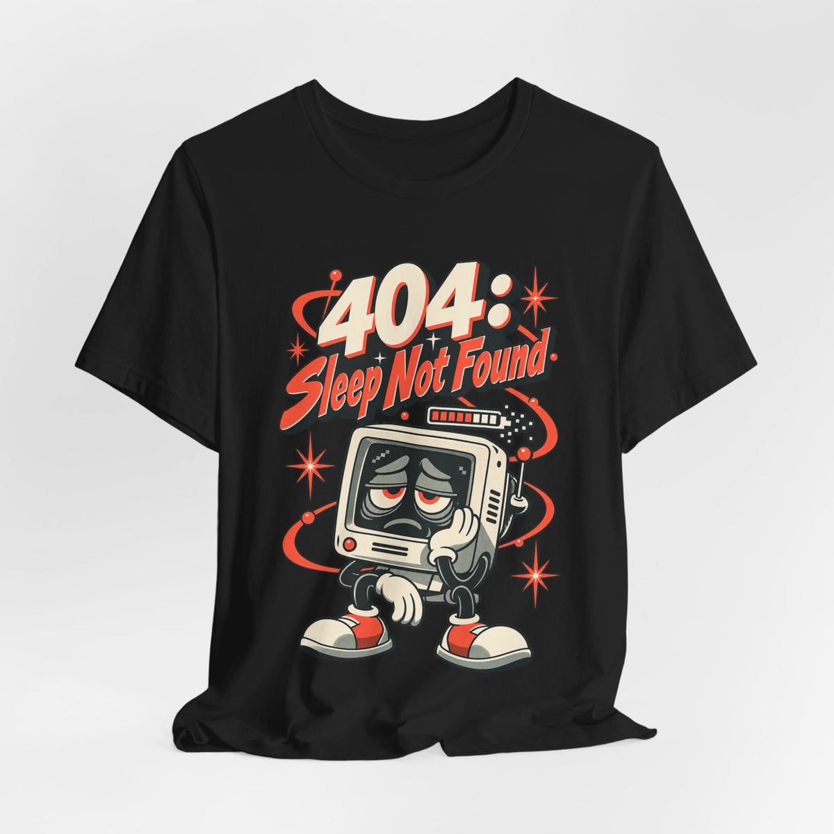 404: Sleep Not Found Funny Programmer T-Shirt