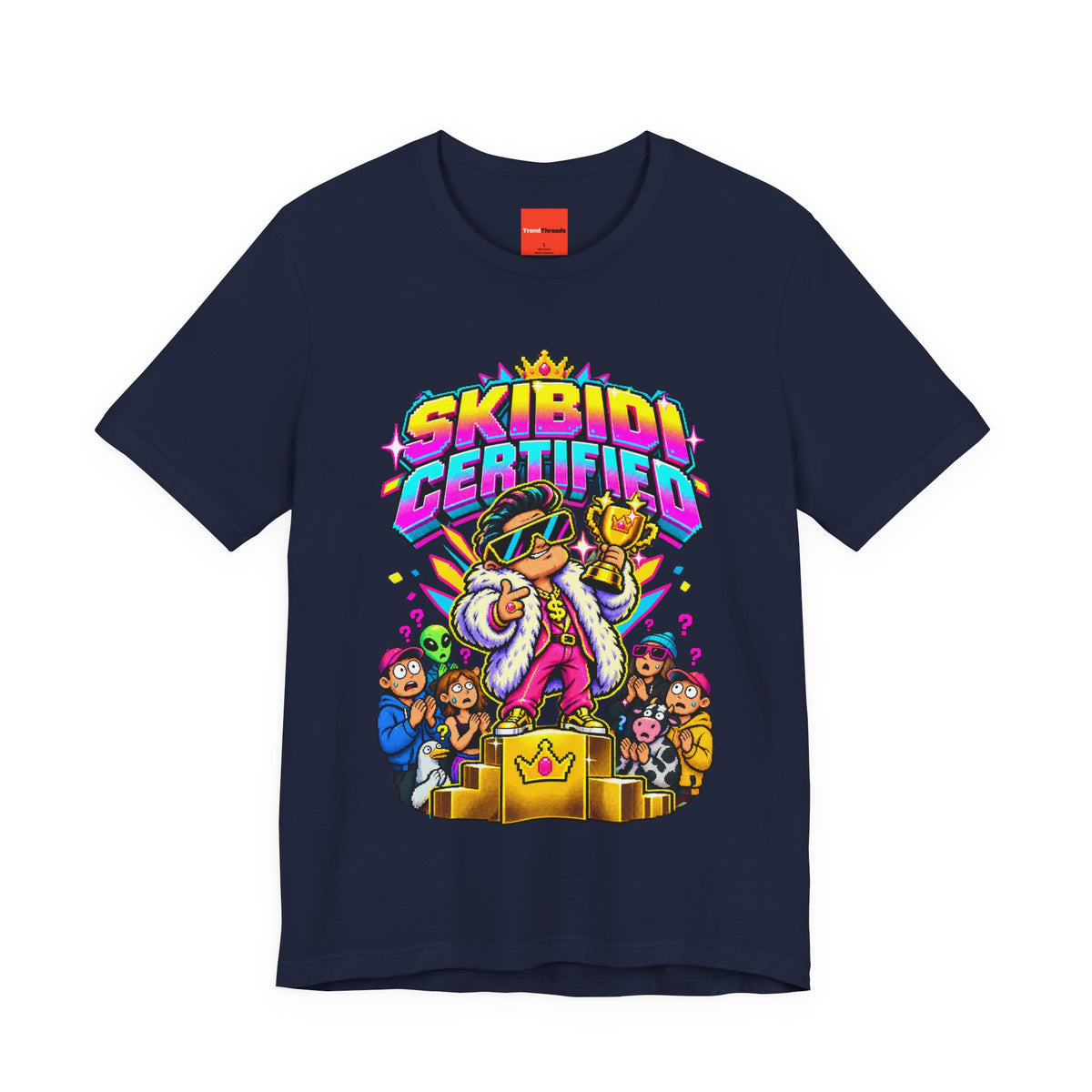SKIBIDI CERTIFIED Funny Y2K T-Shirt