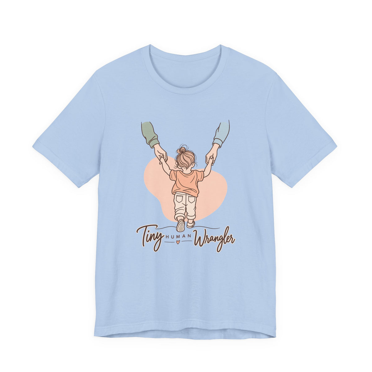 Tiny Human Wrangler Funny Parent T-Shirt