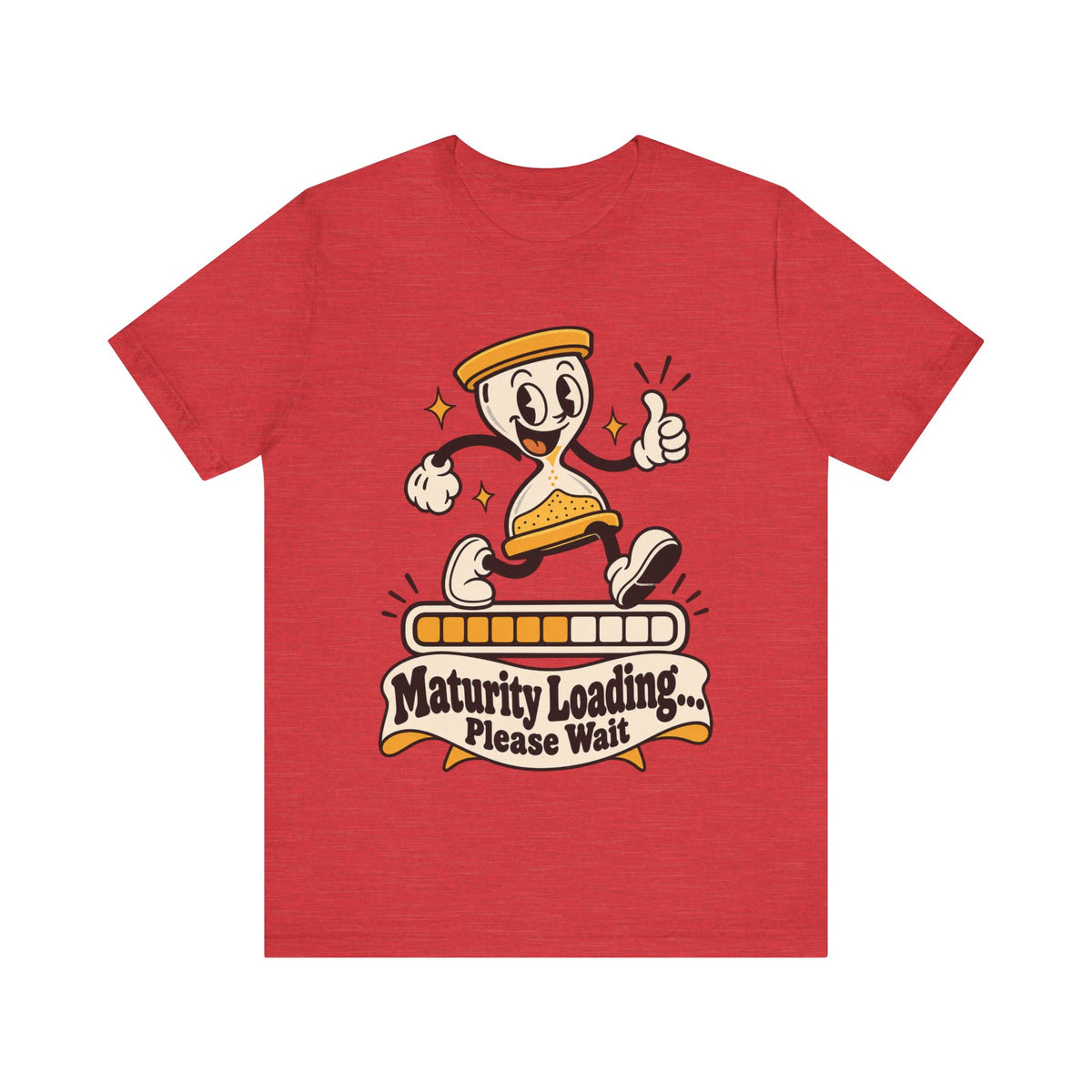 Maturity Loading... Please Wait Funny Self-Deprecating T-Shirt