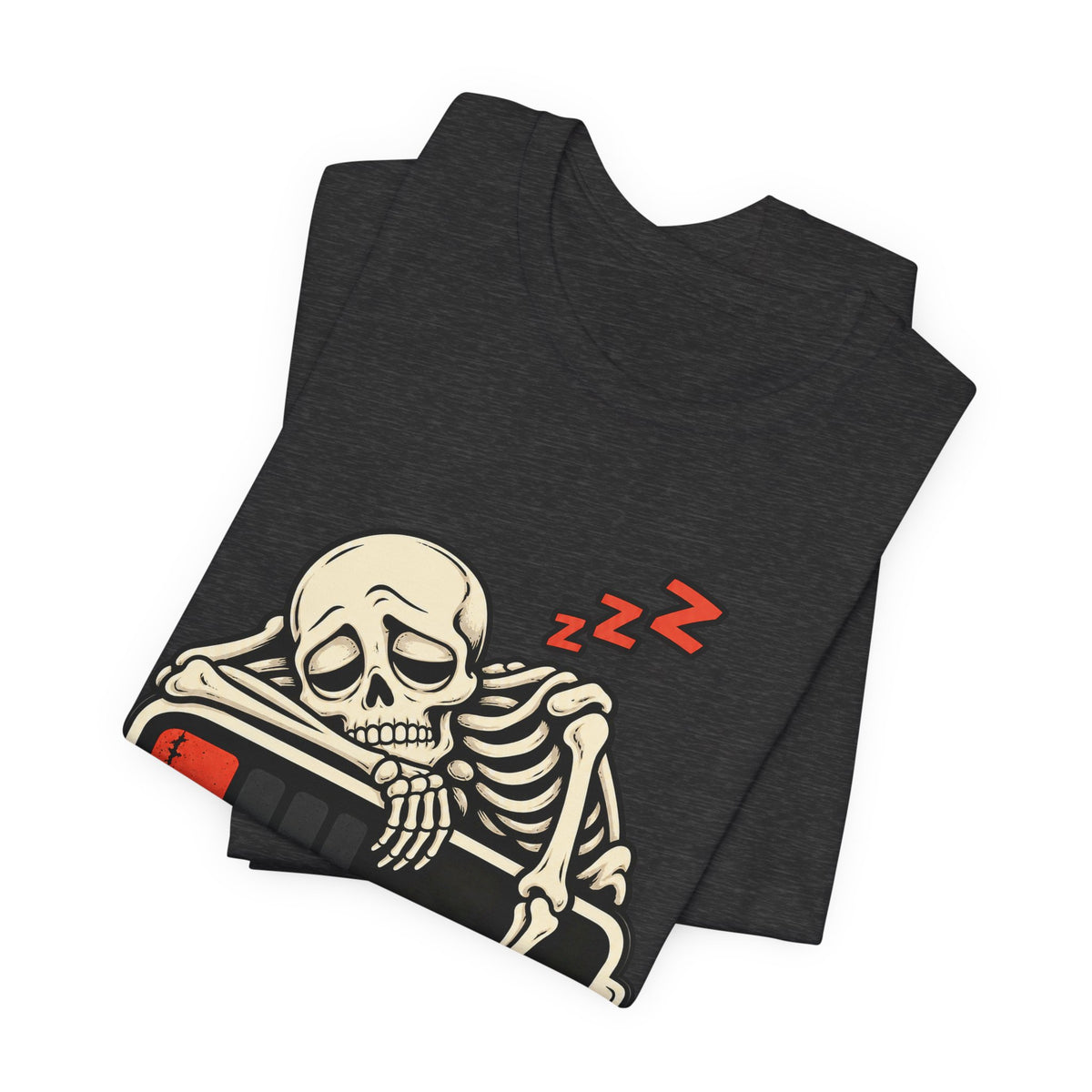 Low Battery, Mind Shutting Down Funny Self-Deprecating T-Shirt
