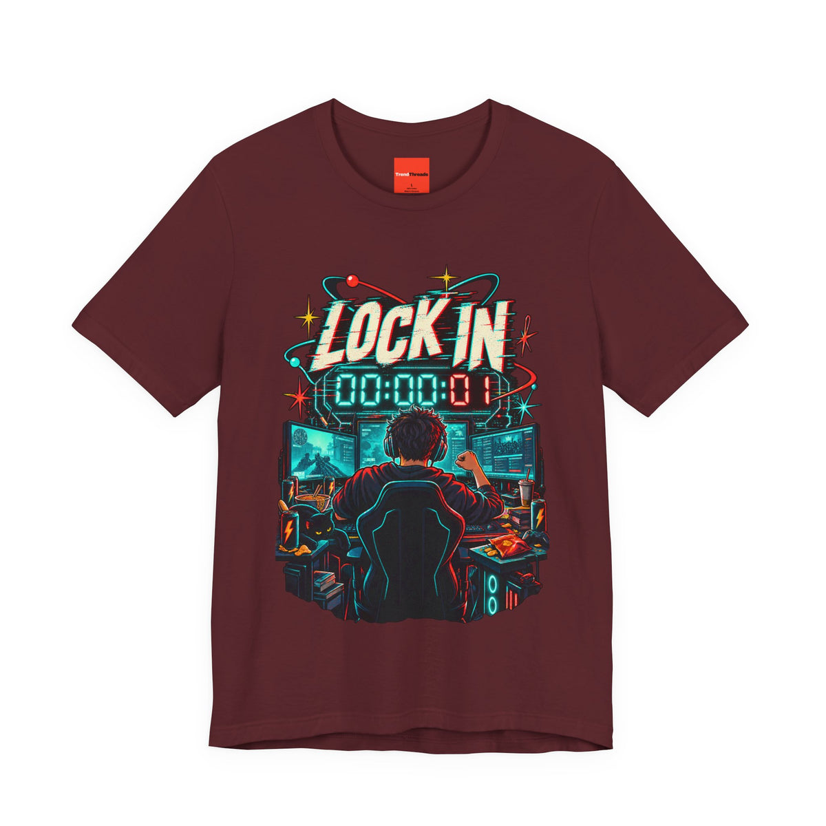 LOCK IN Funny Y2K Style General T-Shirt
