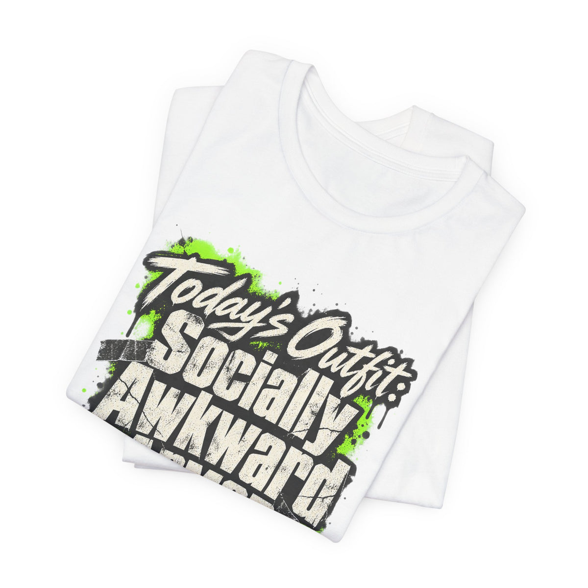 Today’s Outfit: Socially Awkward Armor Funny Introvert T-Shirt