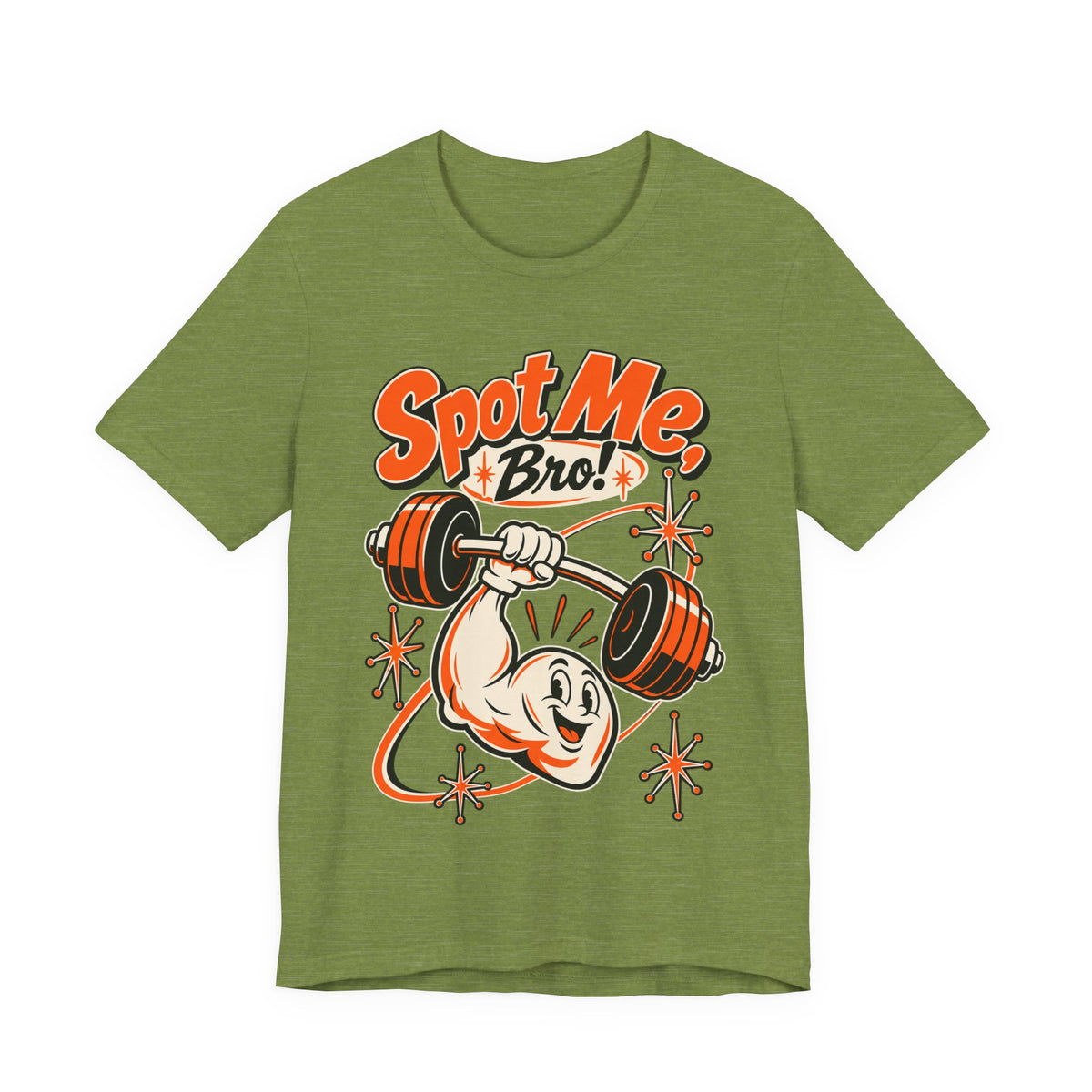 Spot Me, Bro! Funny Fitness T-Shirt