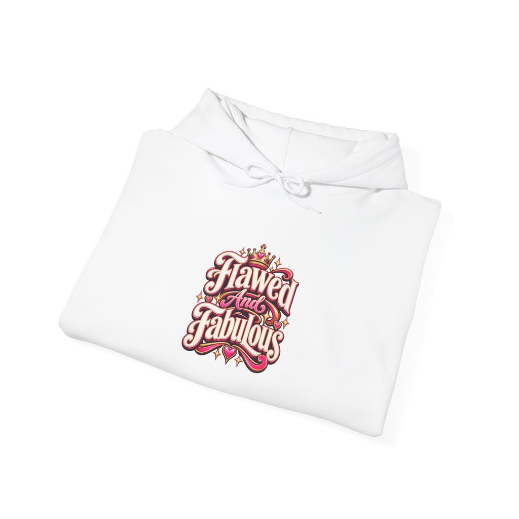 Flawed And Fabulous Funny Sarcastic Humor Hoodie