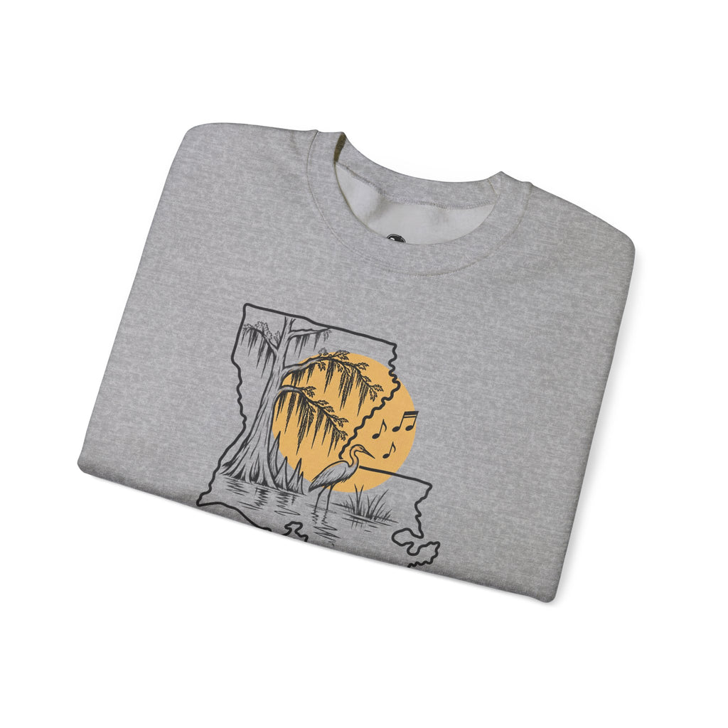Laissez les bons temps rouler Funny Typography Sweatshirt