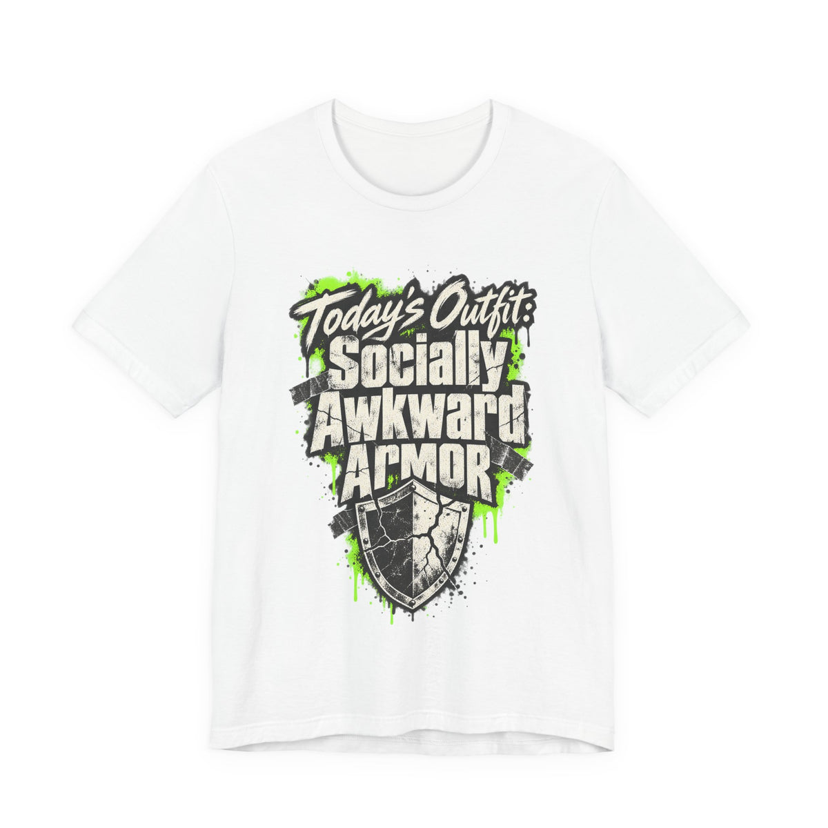 Today’s Outfit: Socially Awkward Armor Funny Introvert T-Shirt