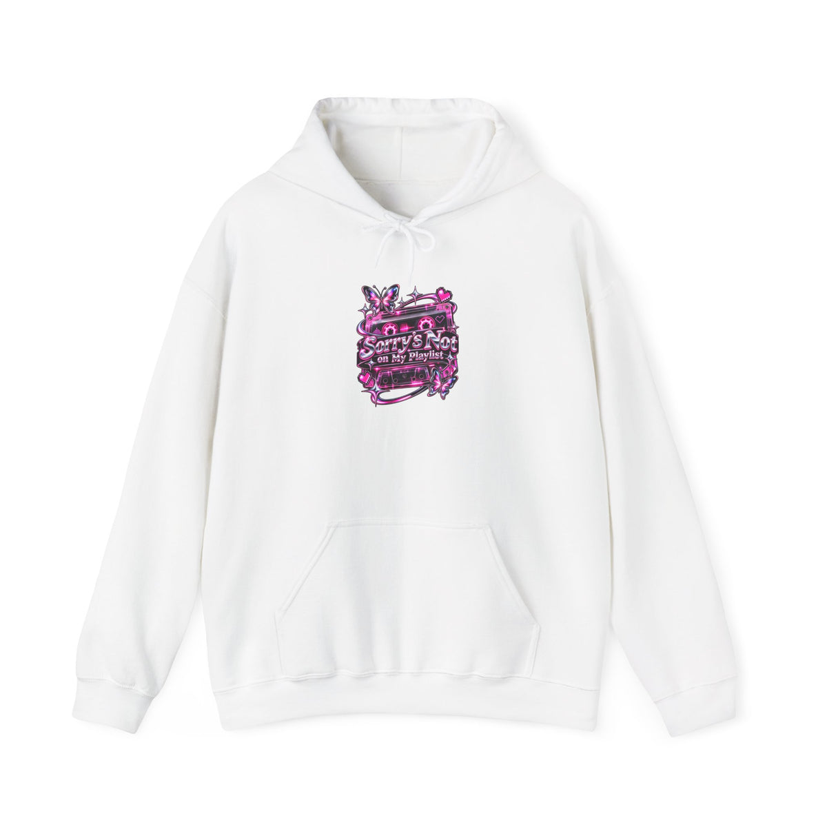 Sorry’s Not on My Playlist Funny Sarcastic Music Hoodie