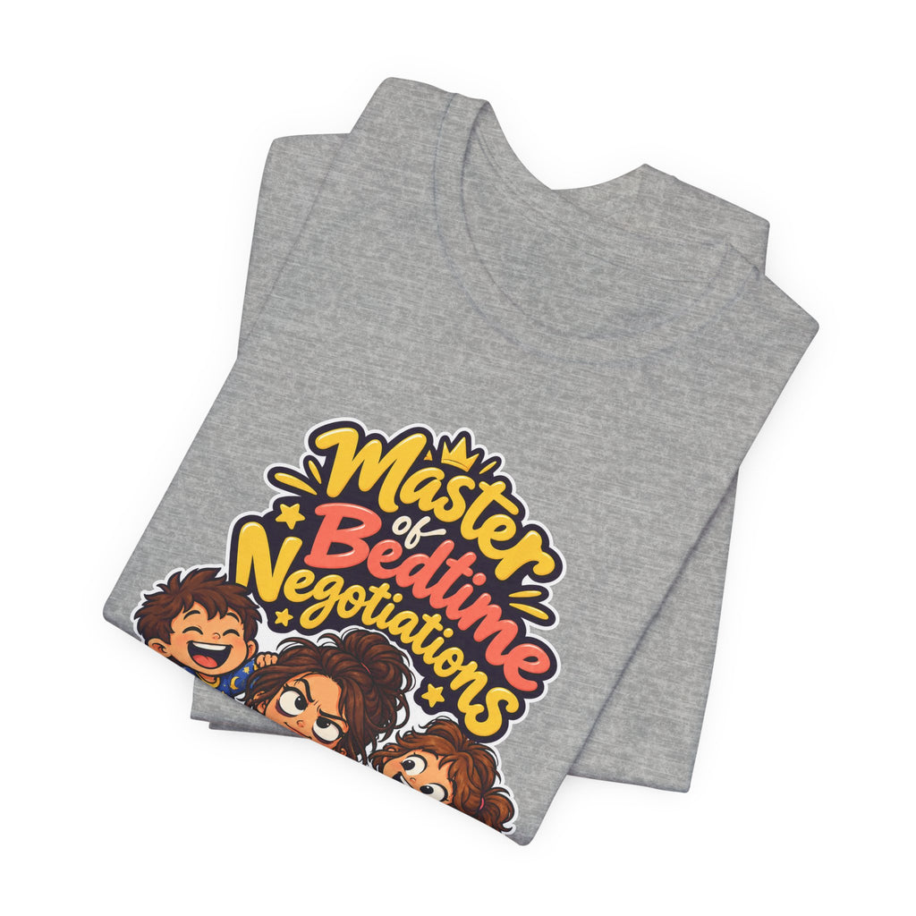 Master of Bedtime Negotiations Funny Parent Humor T-Shirt