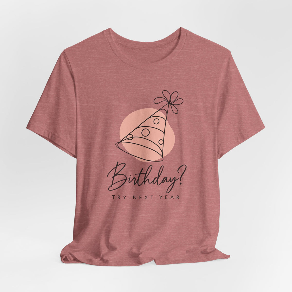 Birthday? Try Next Year Funny Sarcastic T-Shirt