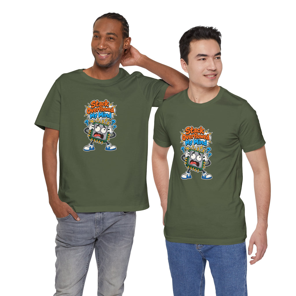 Stack Overflowed My Mind Funny Programmer T-Shirt