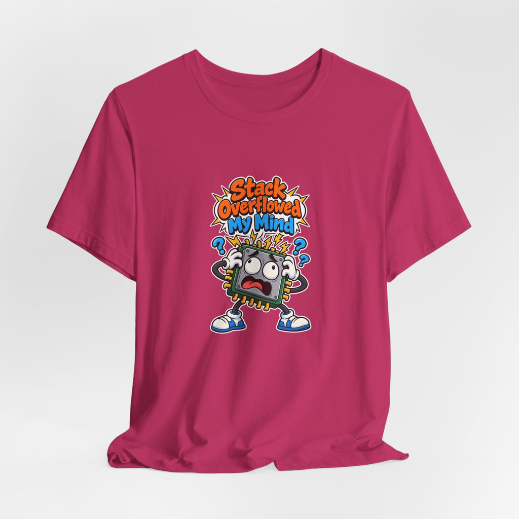 Stack Overflowed My Mind Funny Programmer T-Shirt