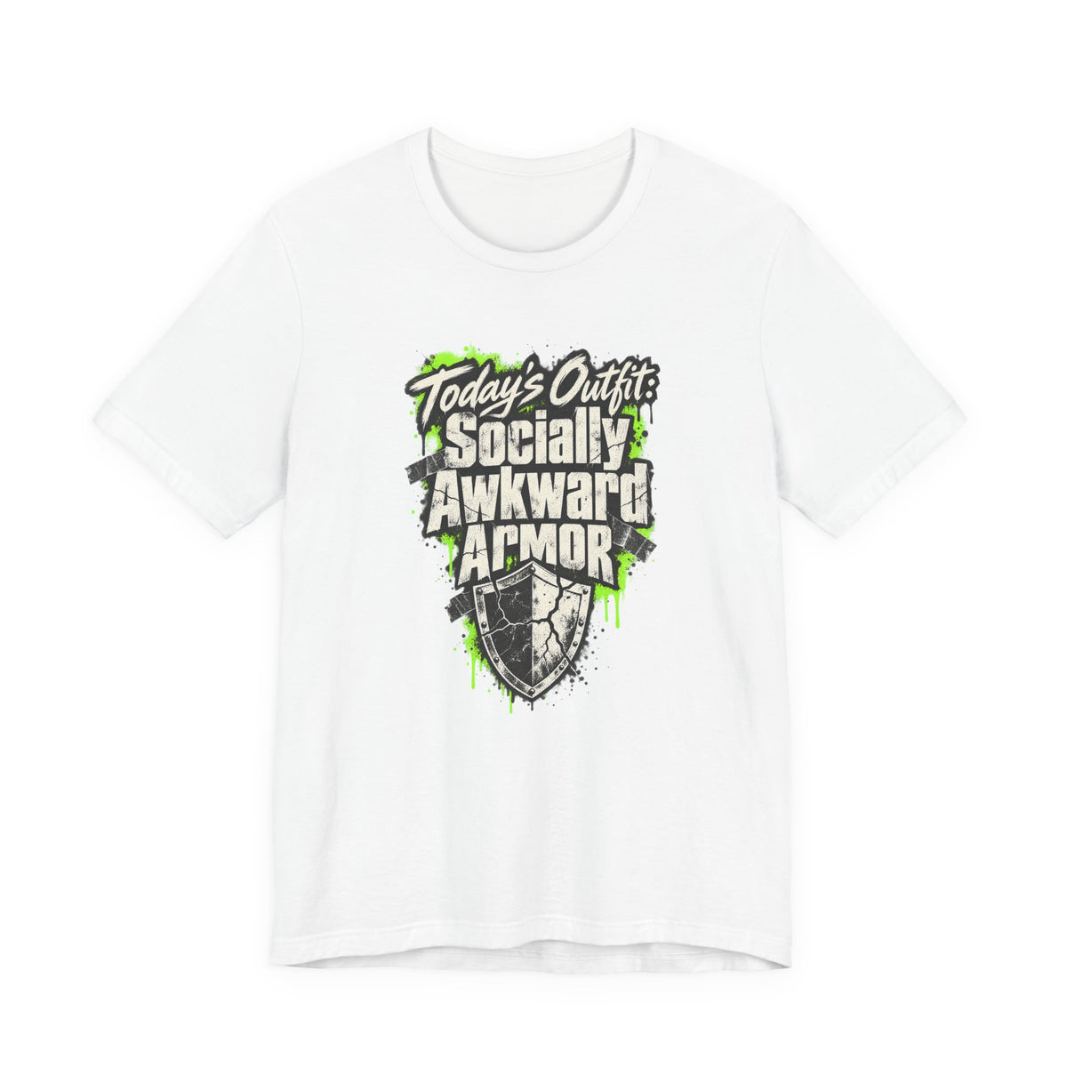 Today’s Outfit: Socially Awkward Armor Funny Introvert T-Shirt