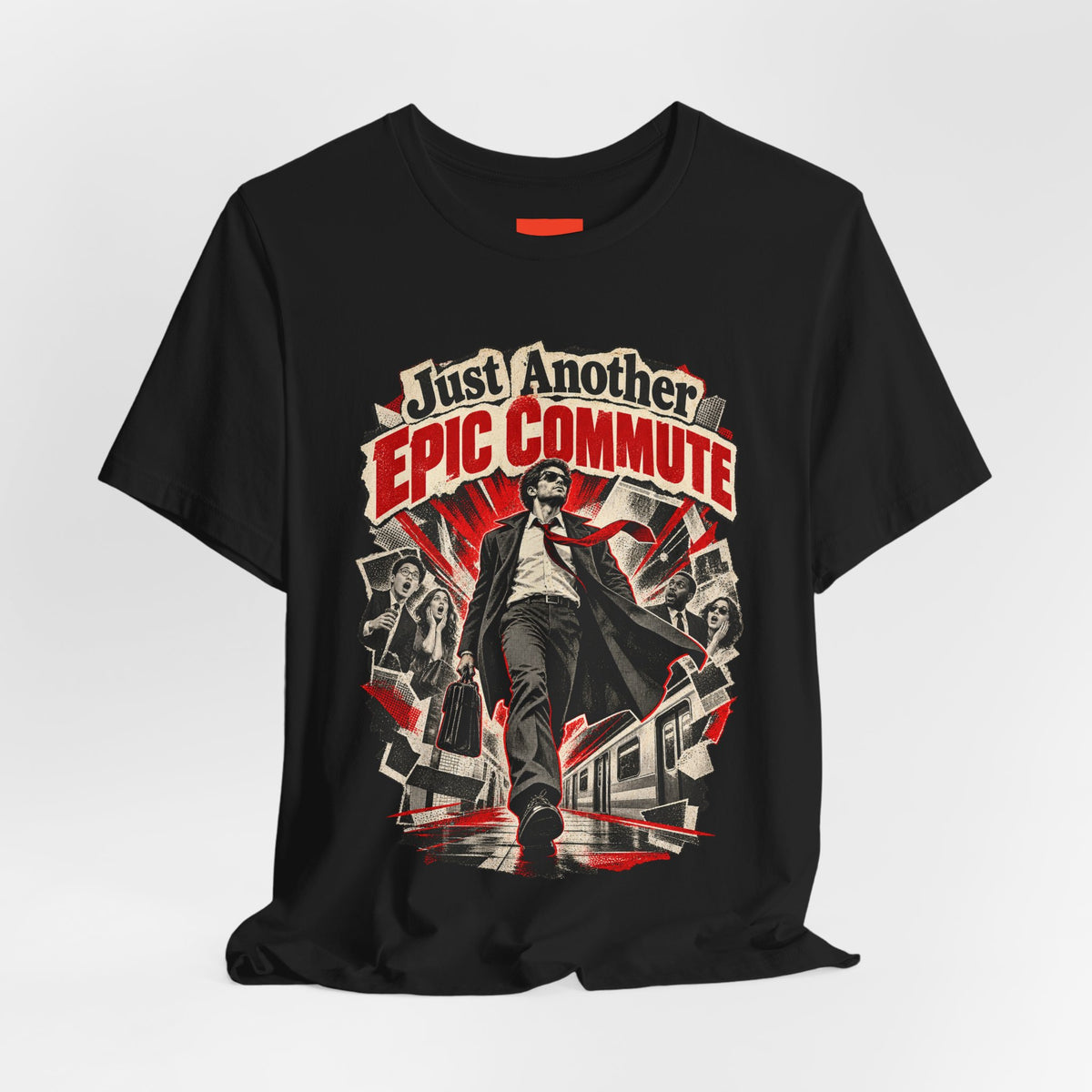 Just Another Epic Commute Funny Commuter T-Shirt