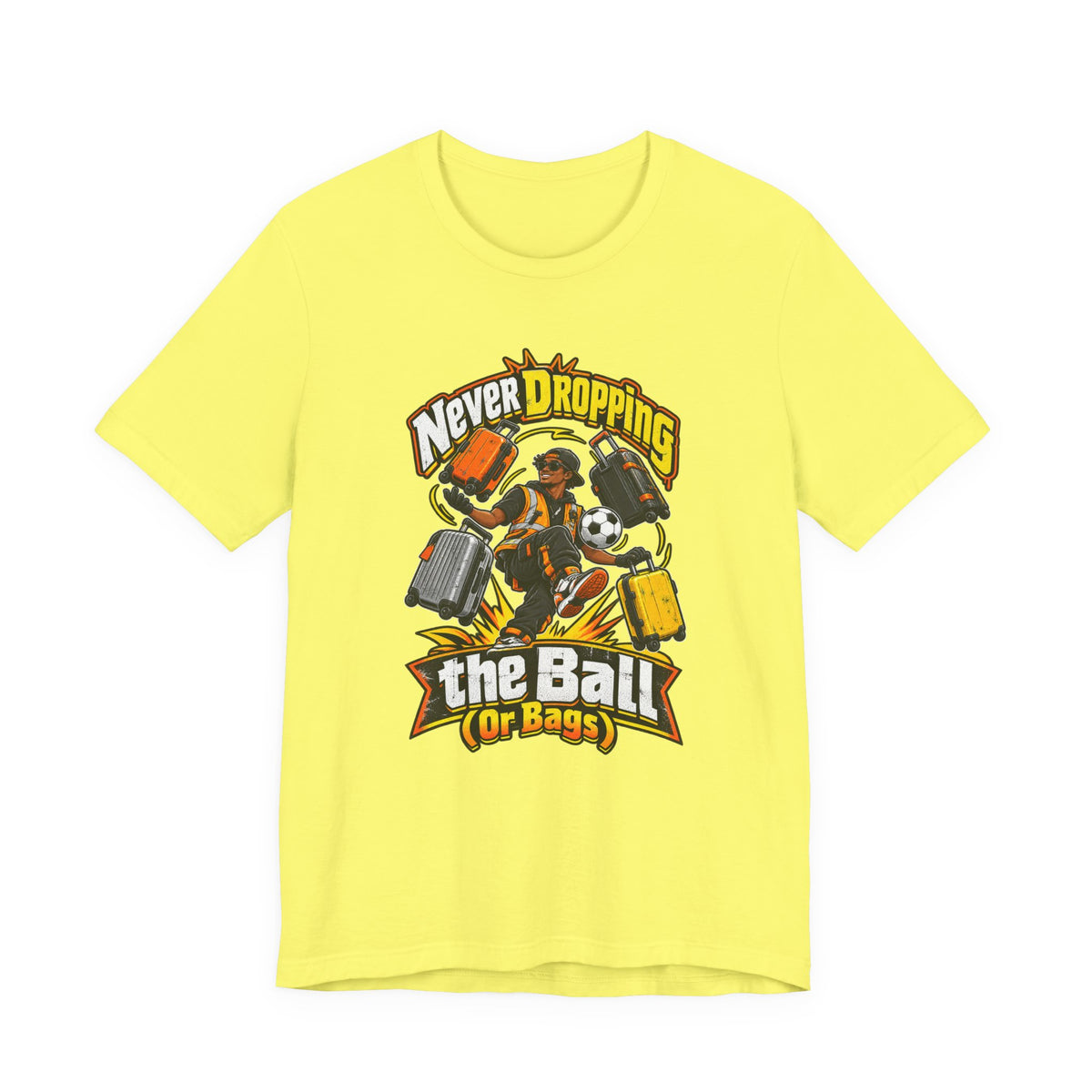 Never Dropping the Ball (Or Bags) Funny Baggage Handler T-Shirt