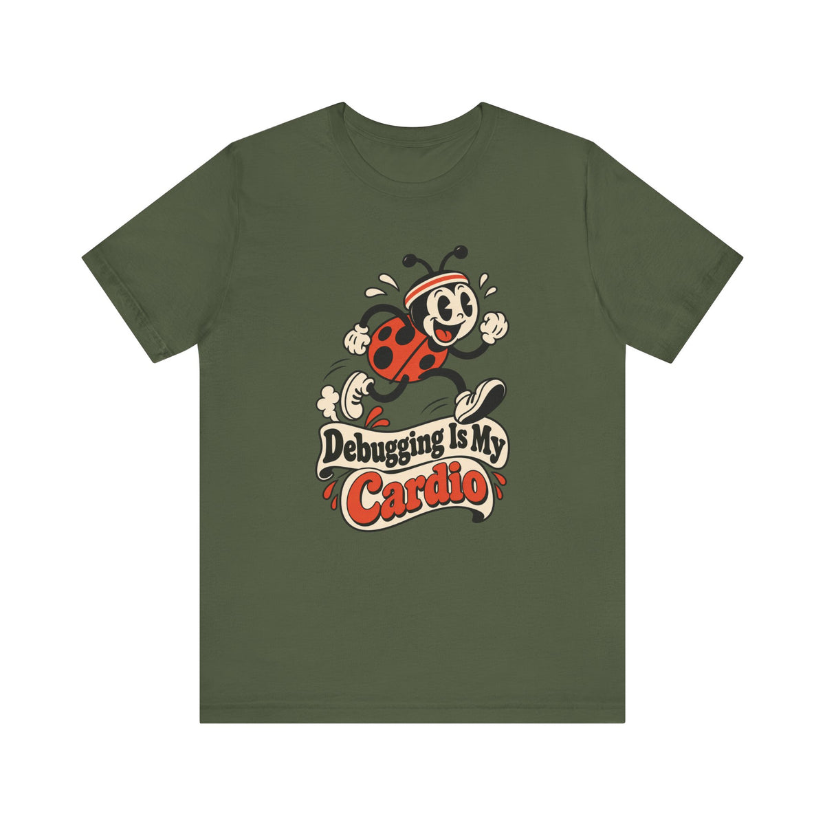 Debugging Is My Cardio Funny Programmer T-Shirt