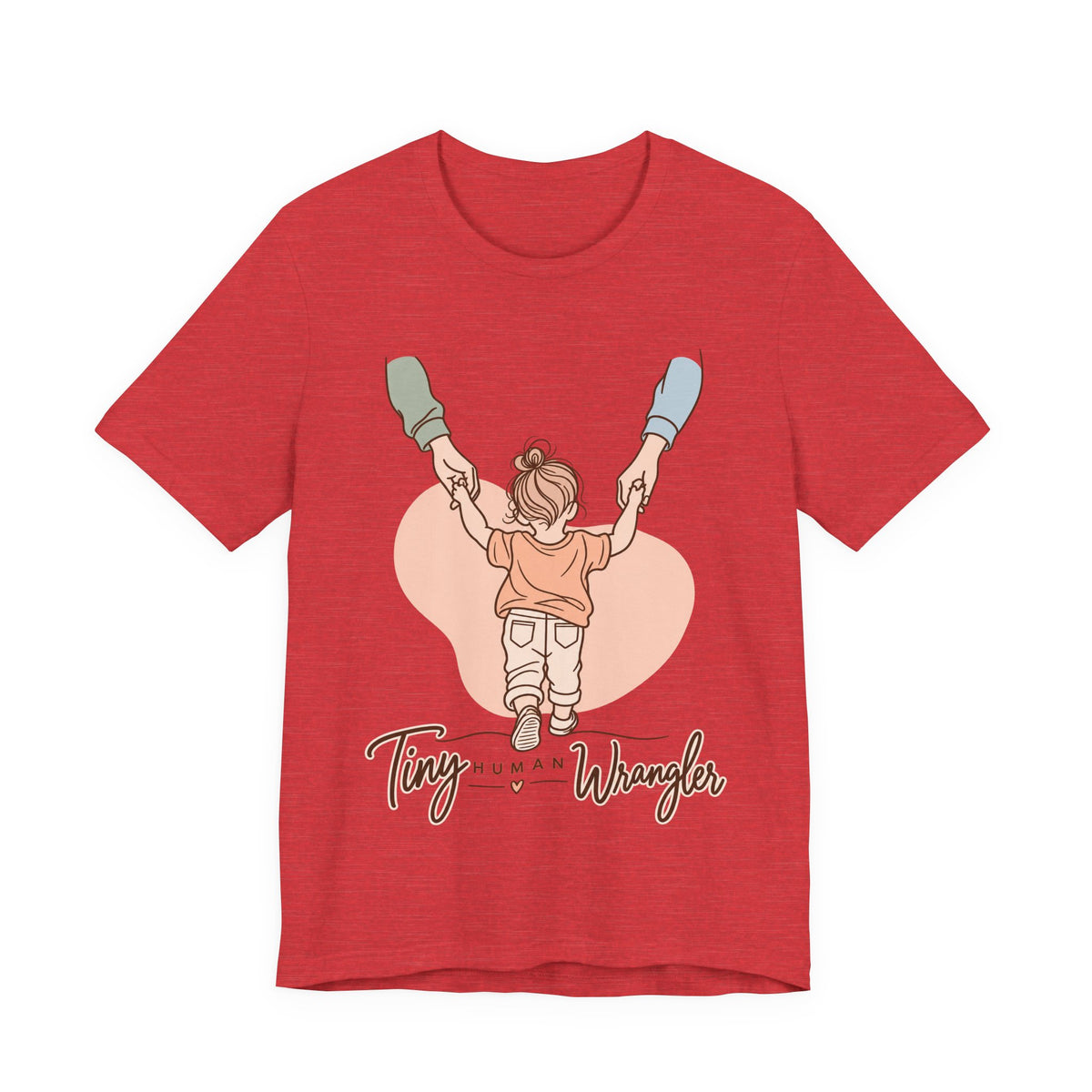 Tiny Human Wrangler Funny Parent T-Shirt